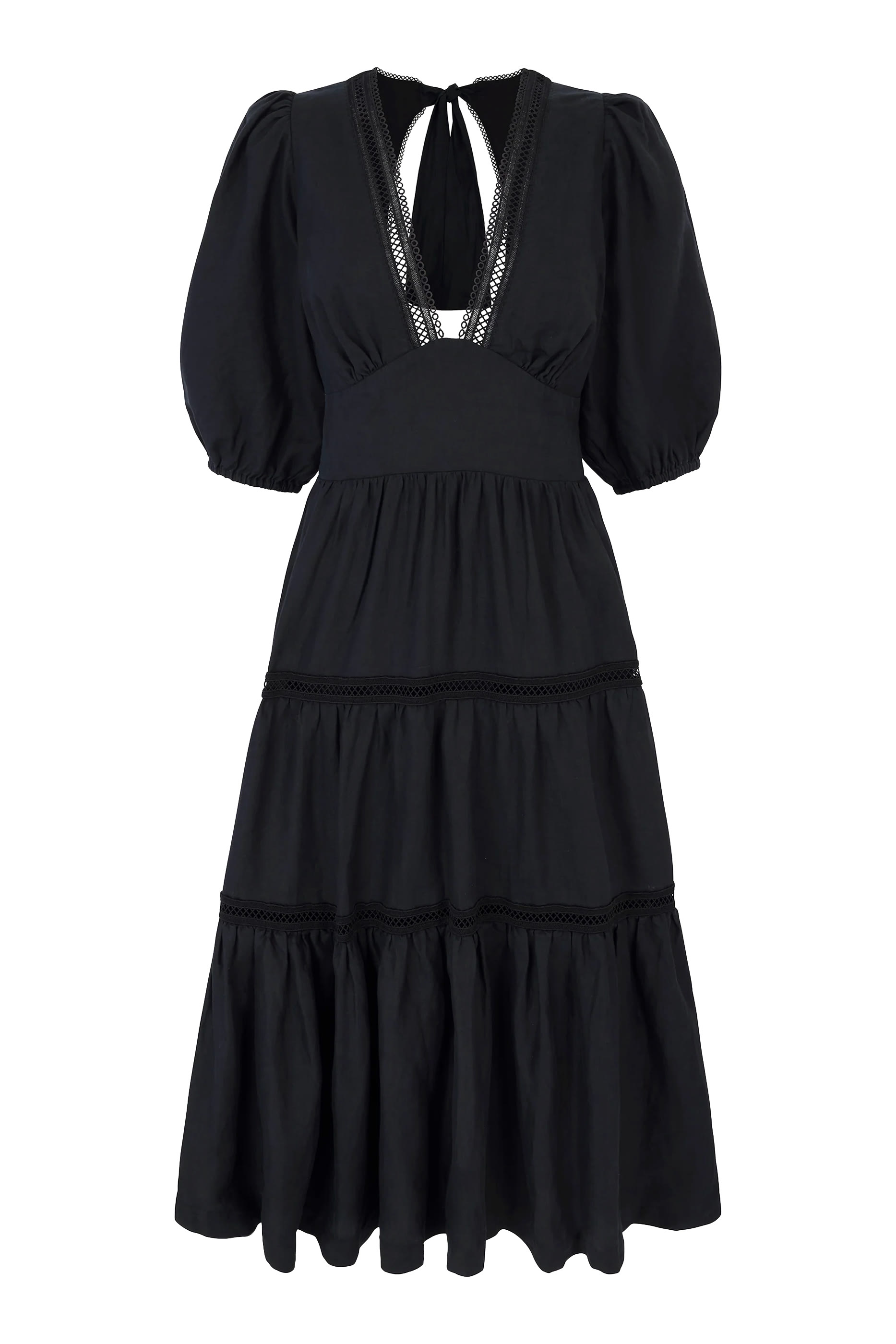 Meteora Lace Midi Dress