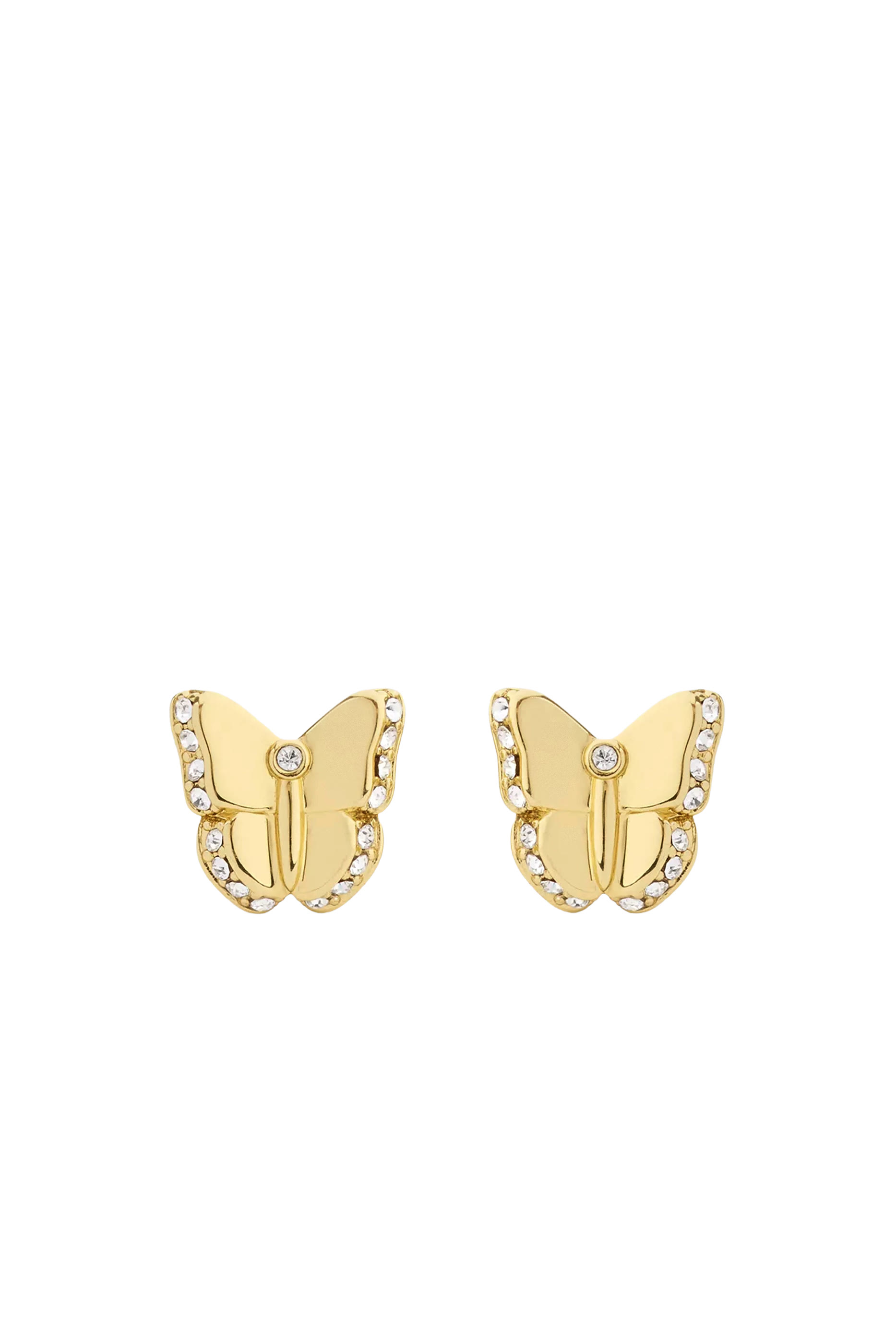 Pav&eacute; Icon Butterfly Studs