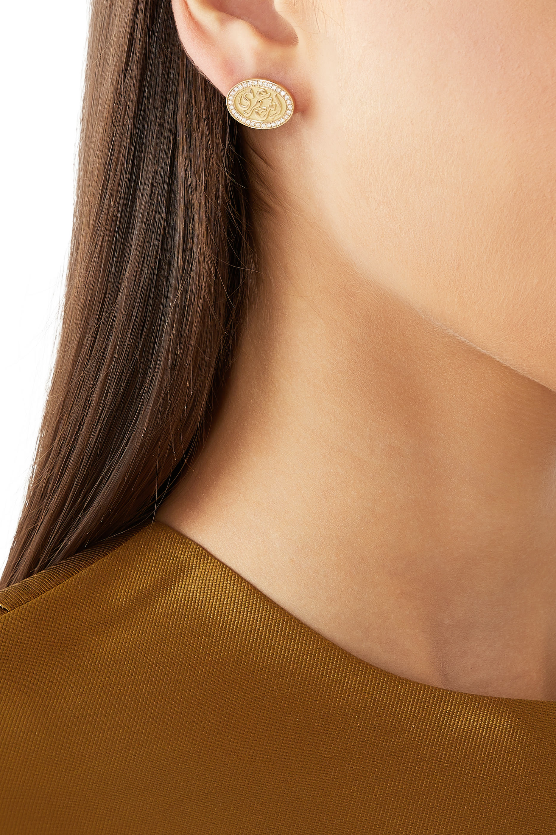 Eternity Earrings with Diamonds