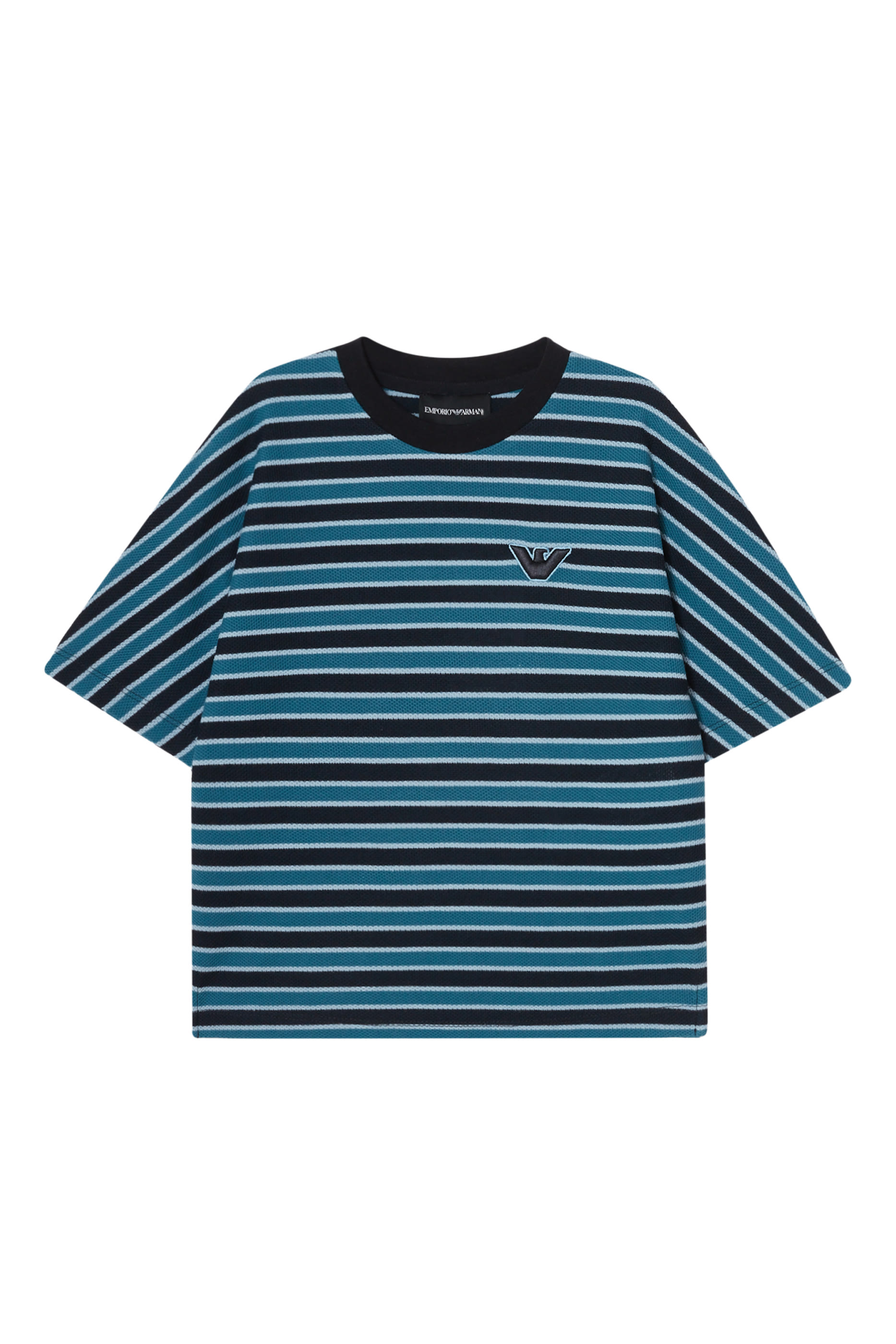 Kids Stripe Eagle Logo T-Shirt