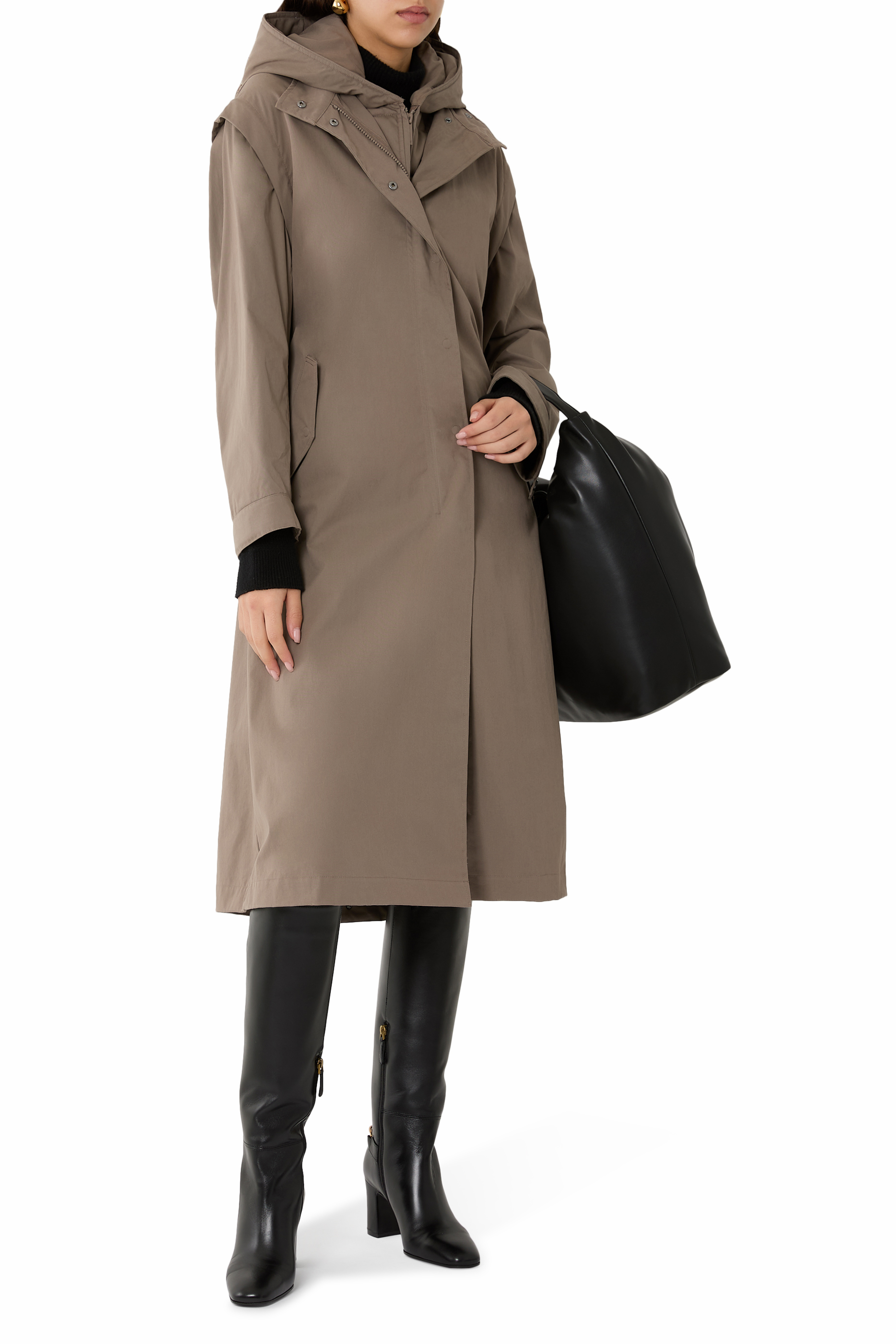 Nappa-Leather 70 Boots with Strap and Eagle Plate 