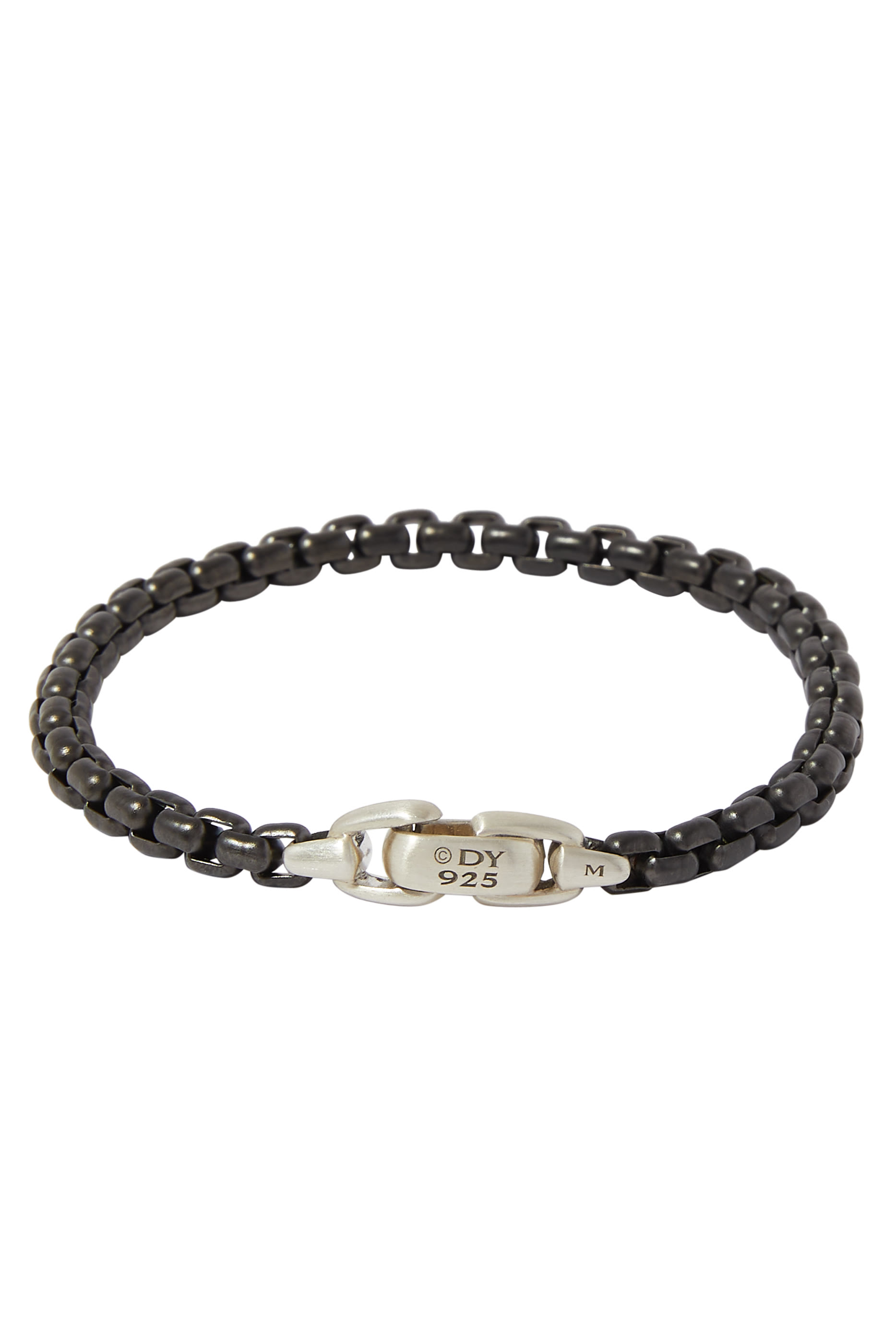 Box Chain Bracelet in Stainless Steel