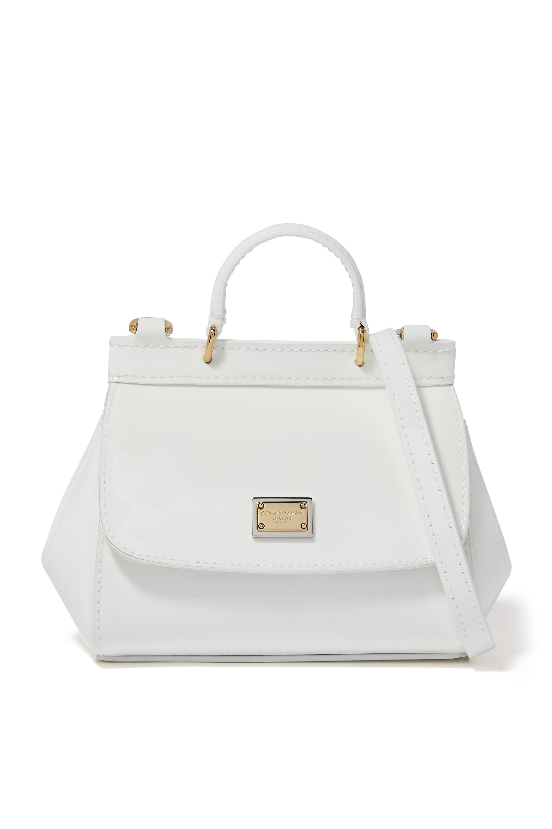 Kids Patent Leather Sicily Crossbody Bag