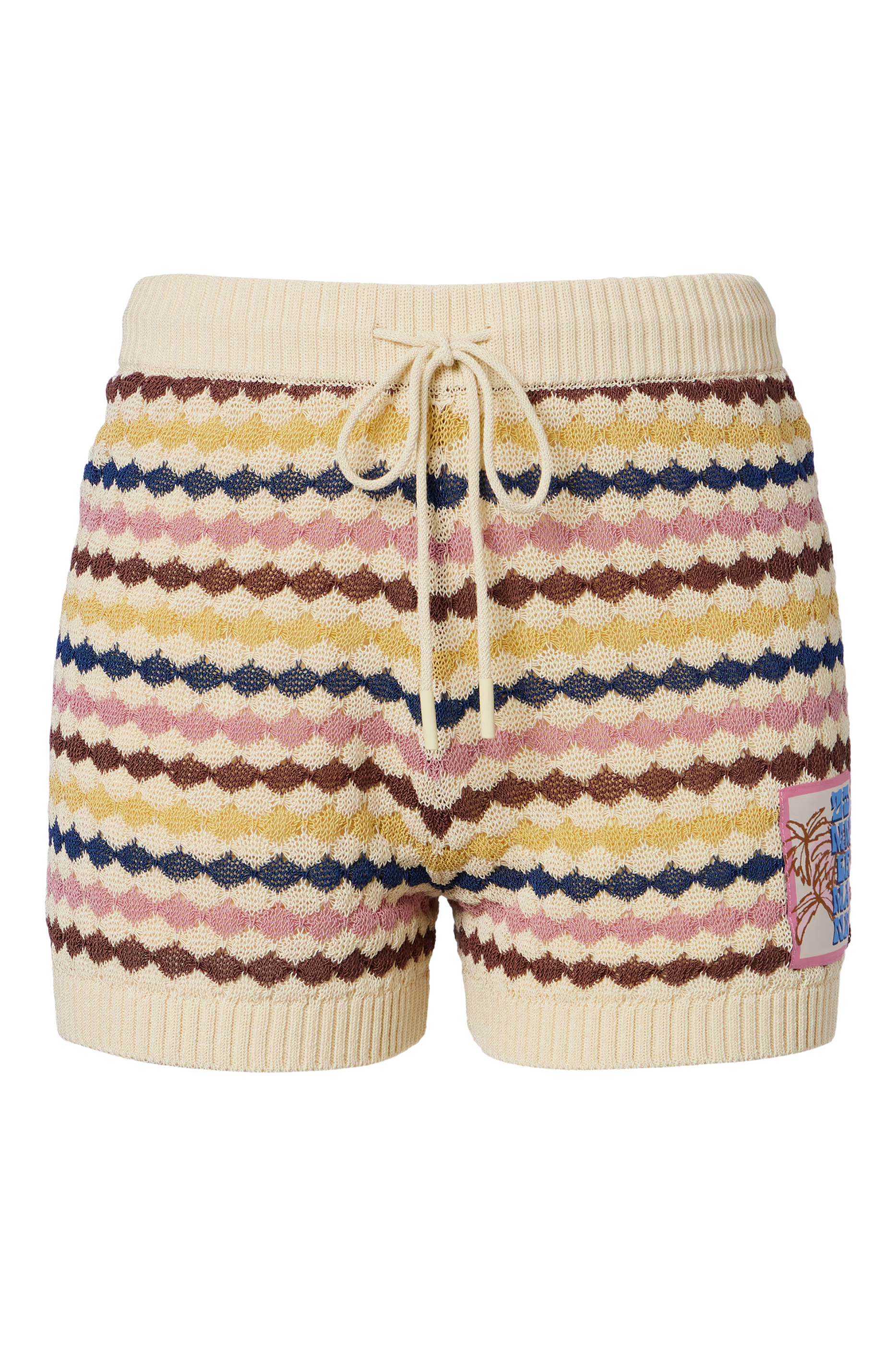 Awaken Knitted Cotton-Blend Shorts