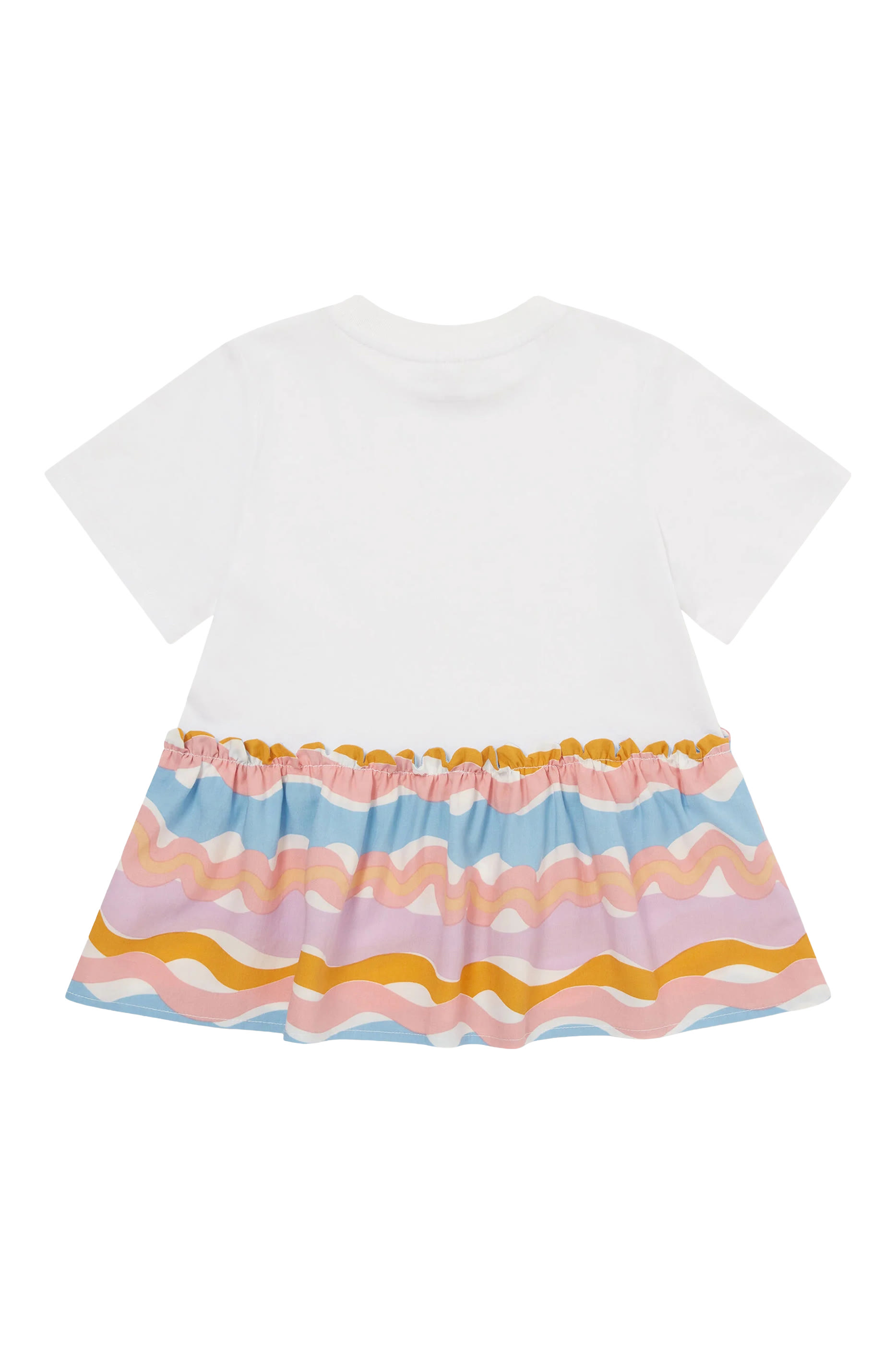 Kids Zigzag Print T-Shirt Dress