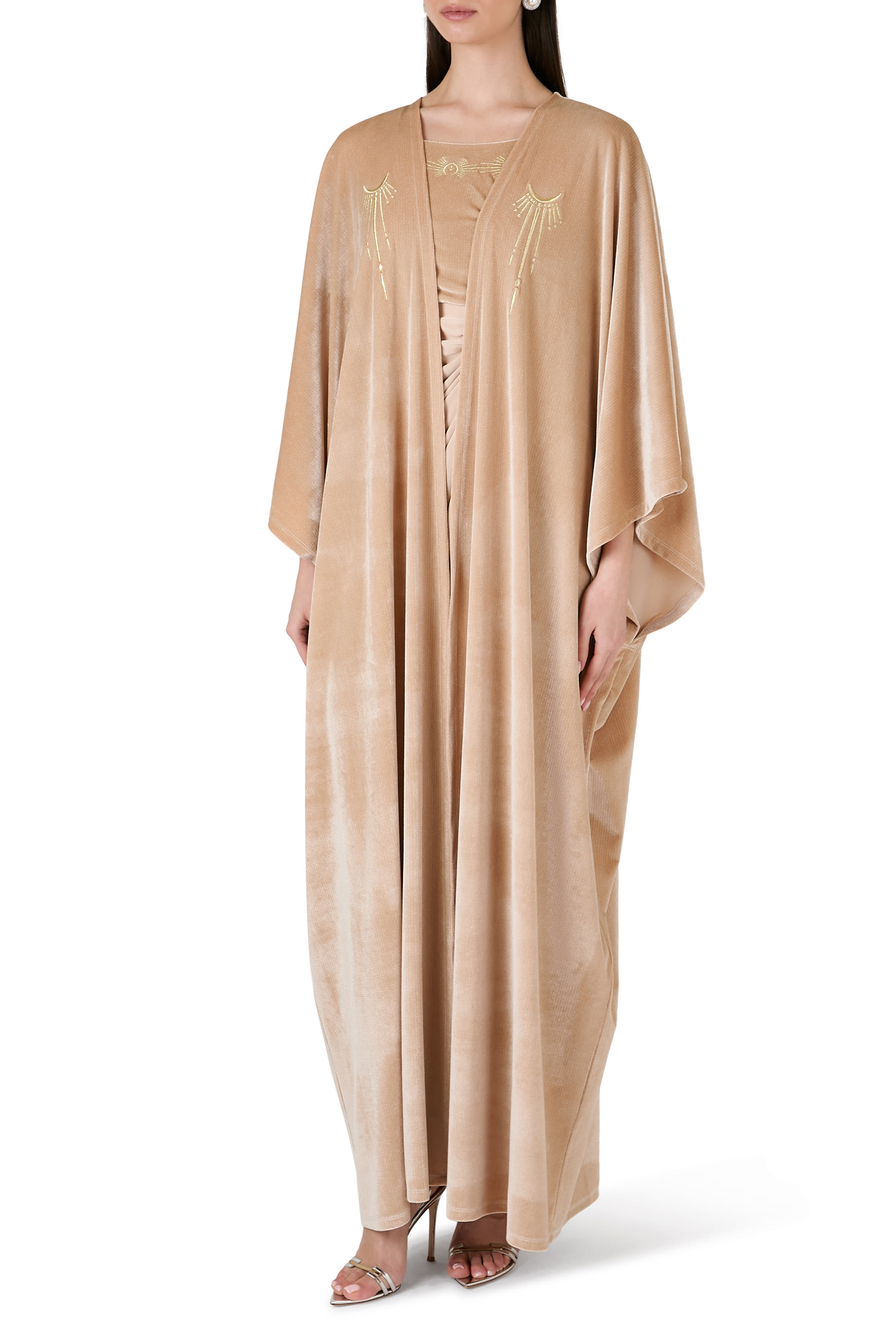  Velvet Wrapped Kaftan