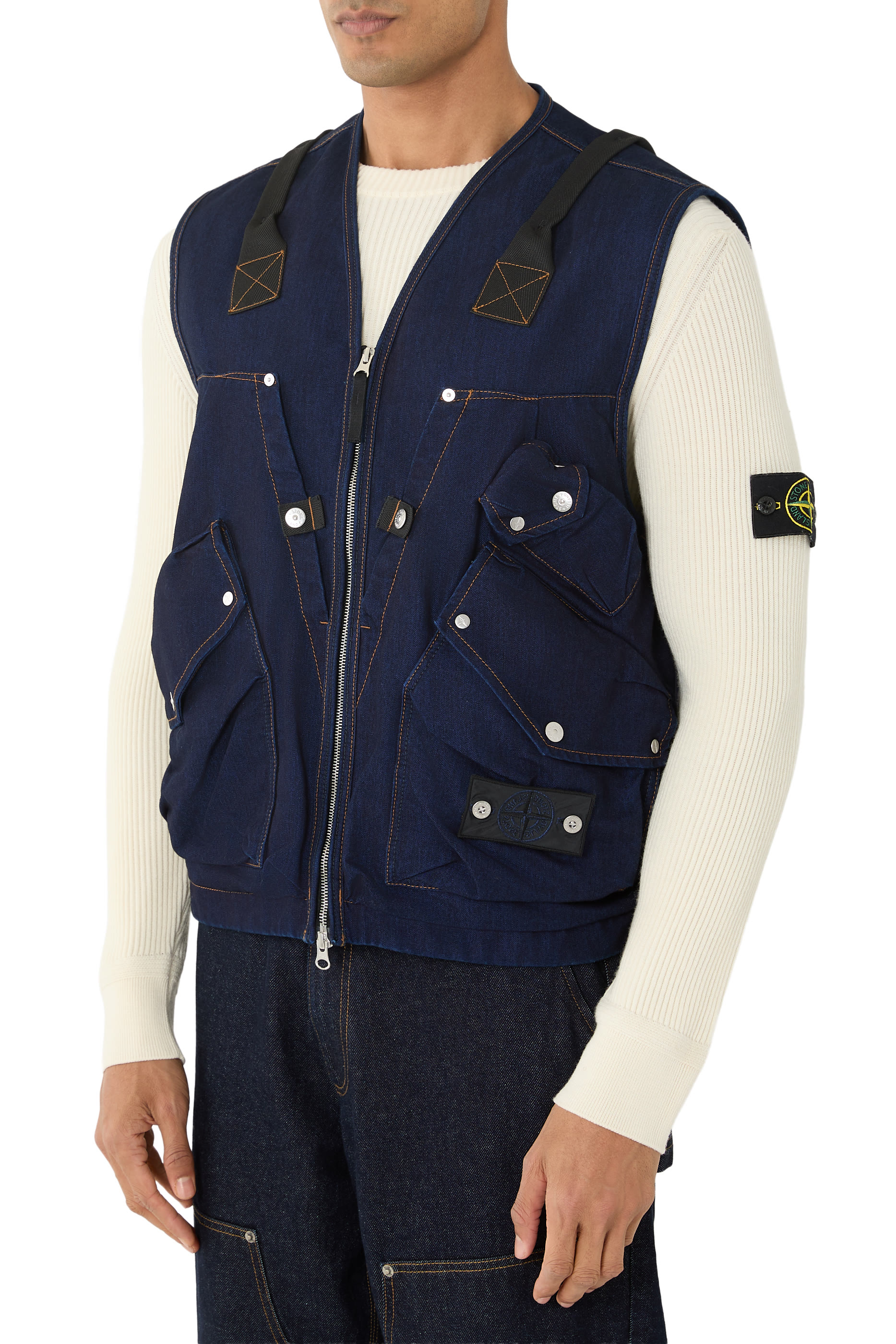 Utility Vest with Multiple Pockets