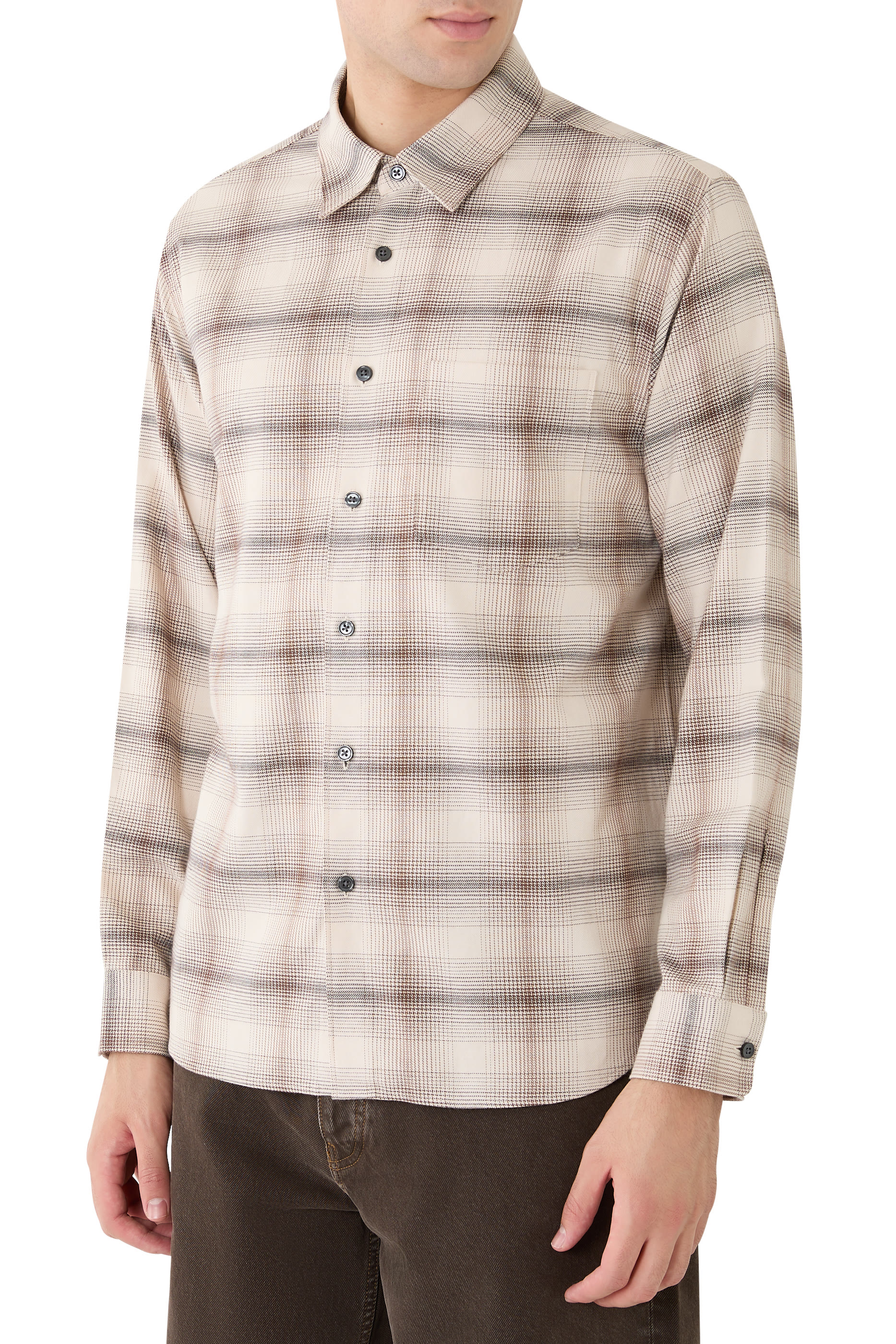 Faded Check Weekend Shirt