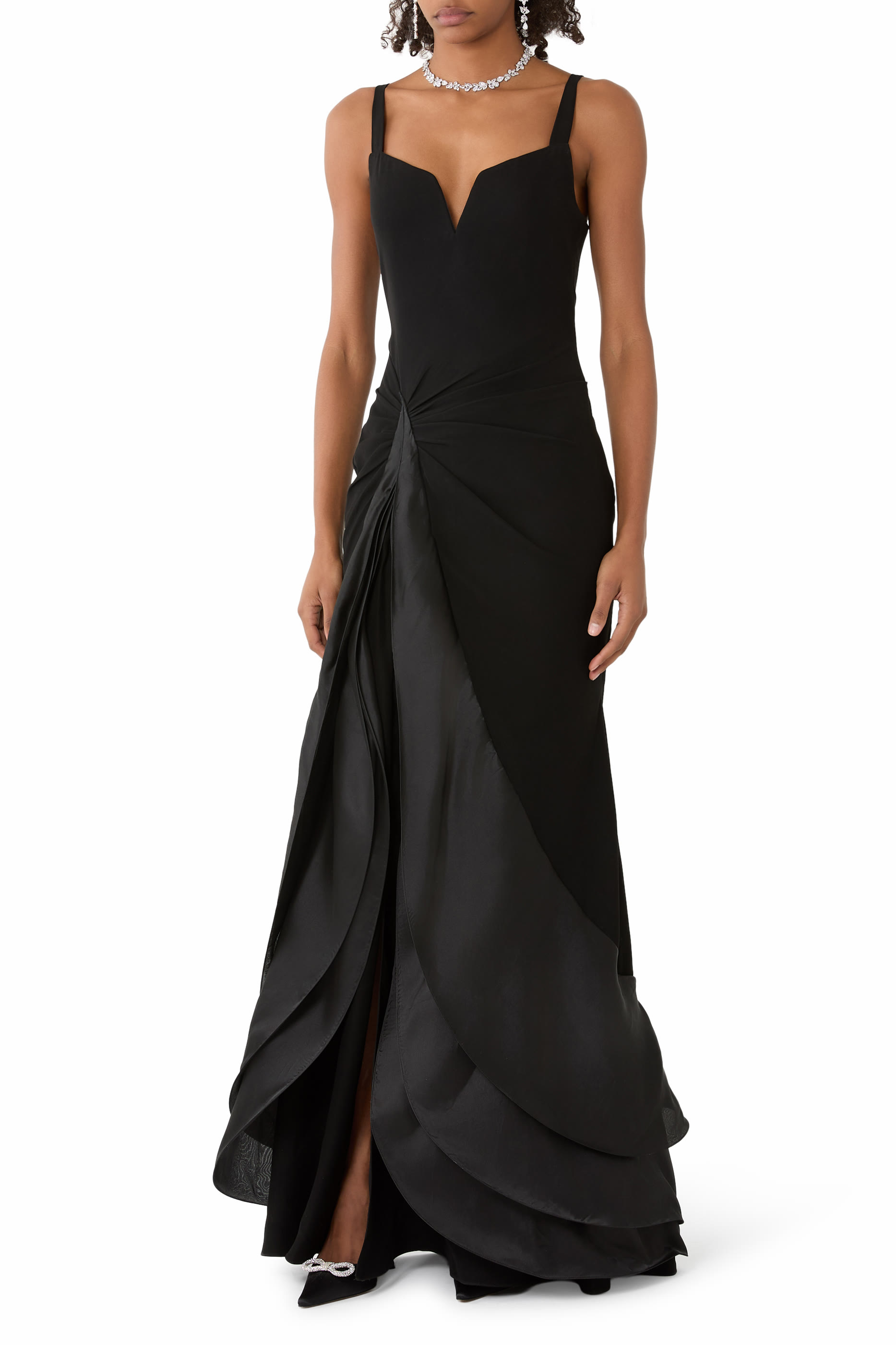 Lunar Slit Gown
