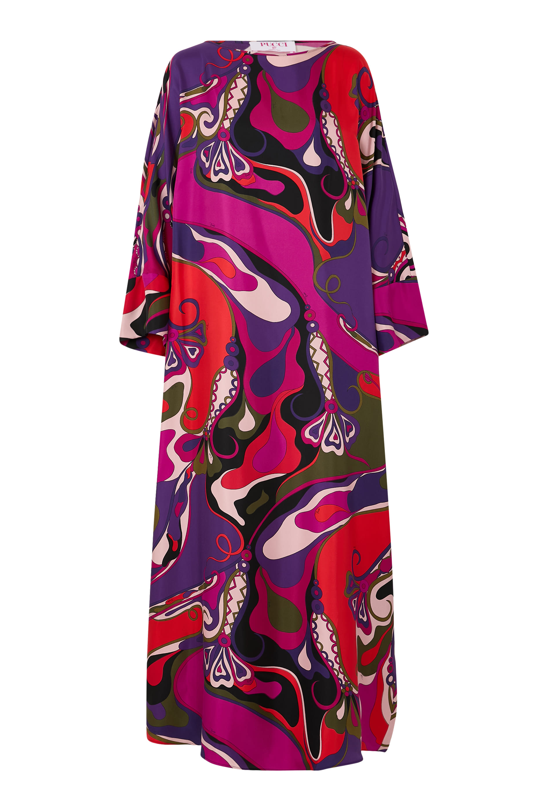 Orchidee Print Kaftan