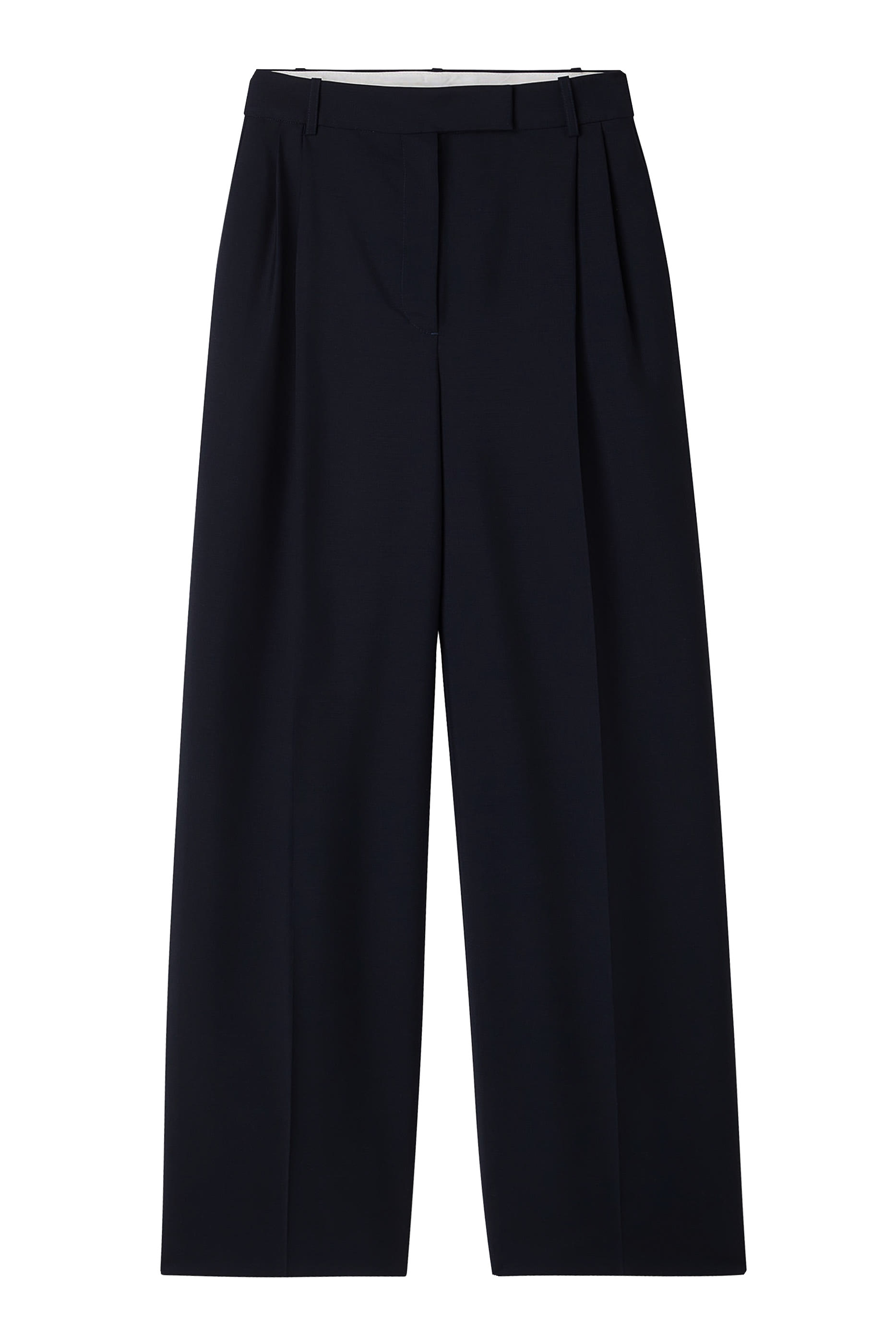  Mid-Waist Tailored Trousers
