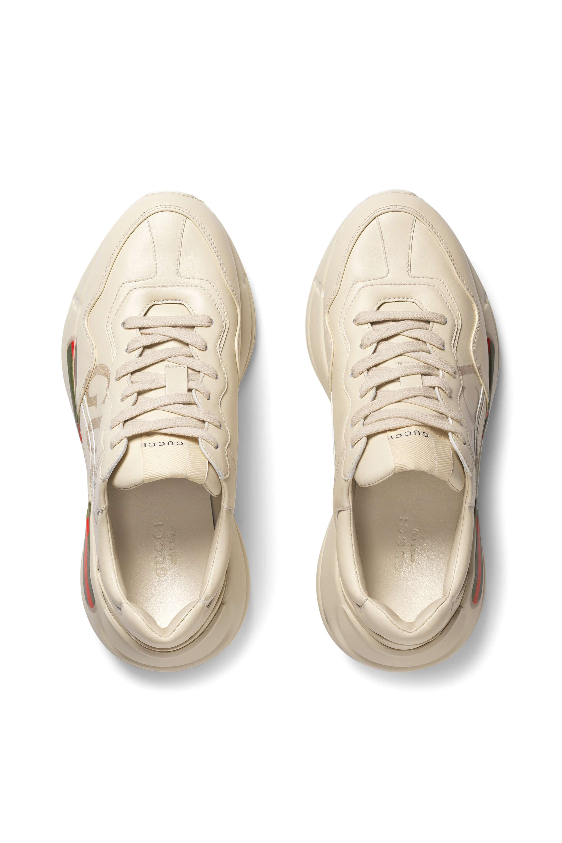 Rhyton Logo Leather Sneakers