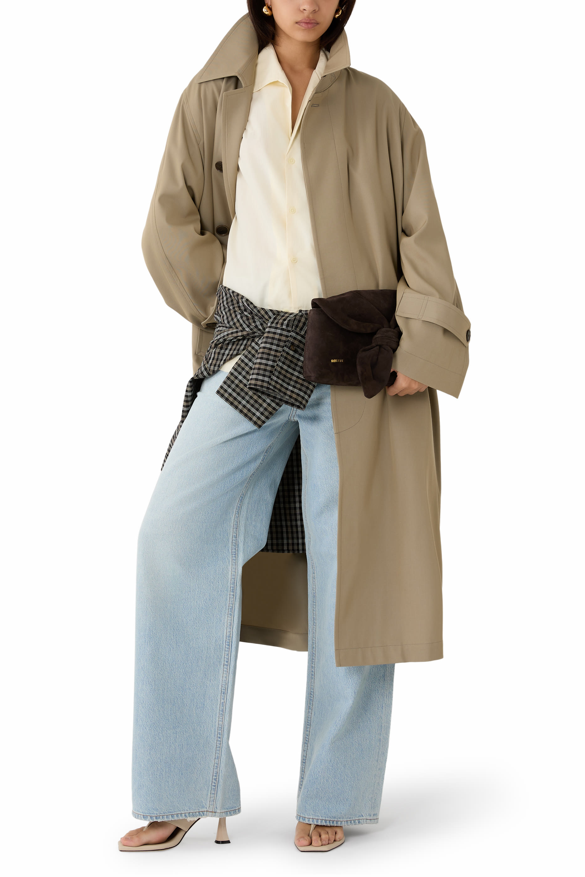 Light Wool Max Gabardine Coat