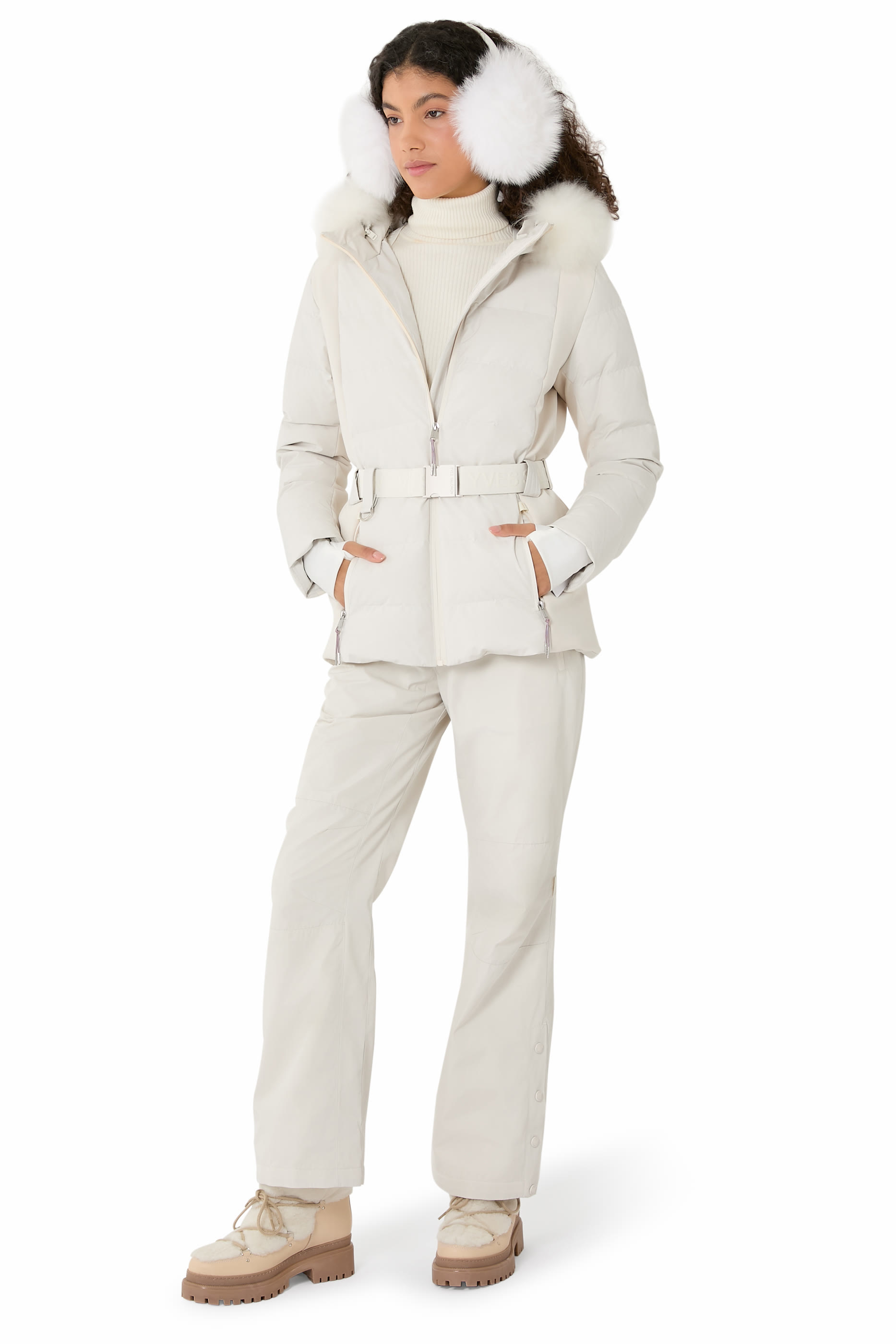 Shearling Ski Jacket