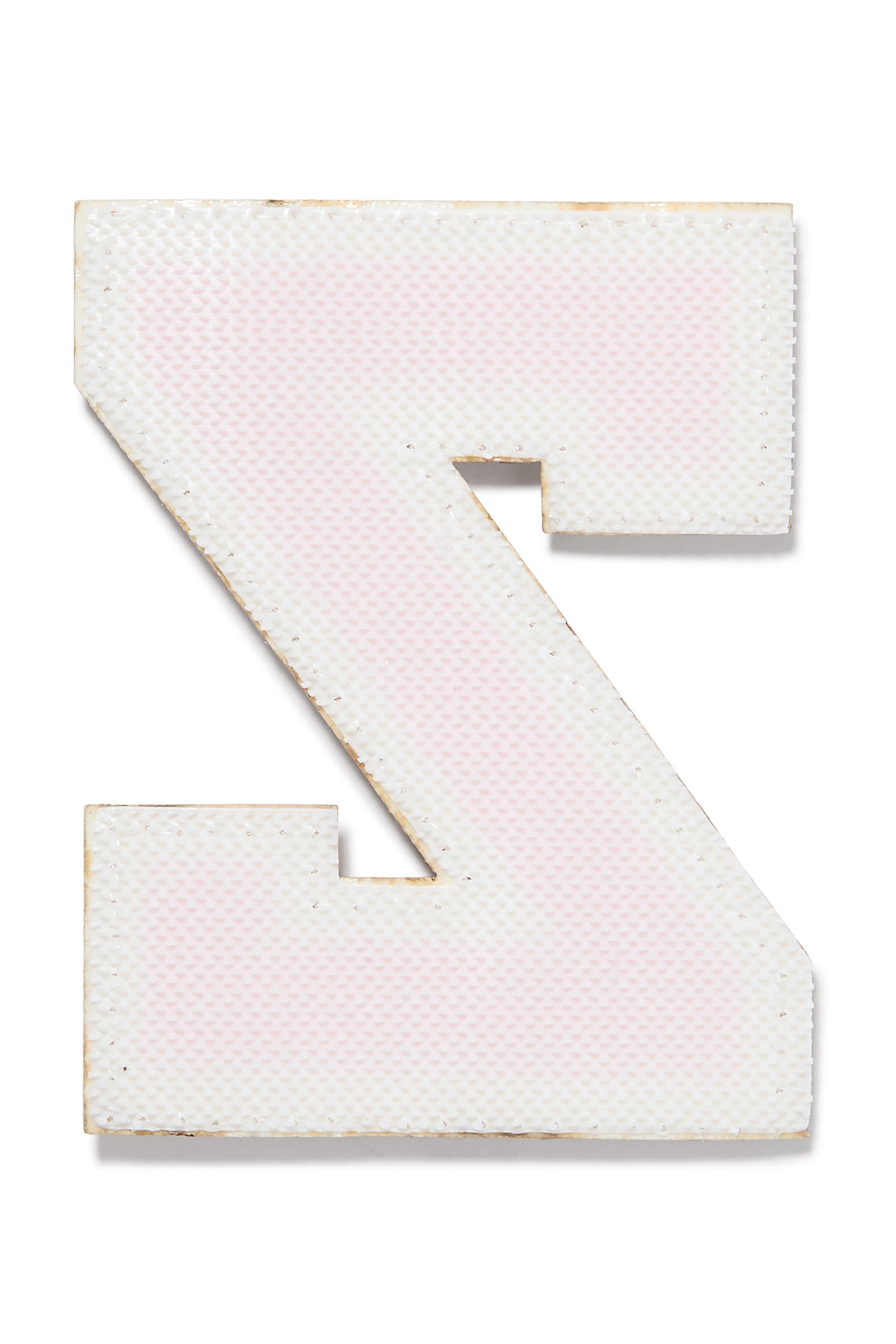3&rdquo; Chenille Sparkle Z Letter Patch