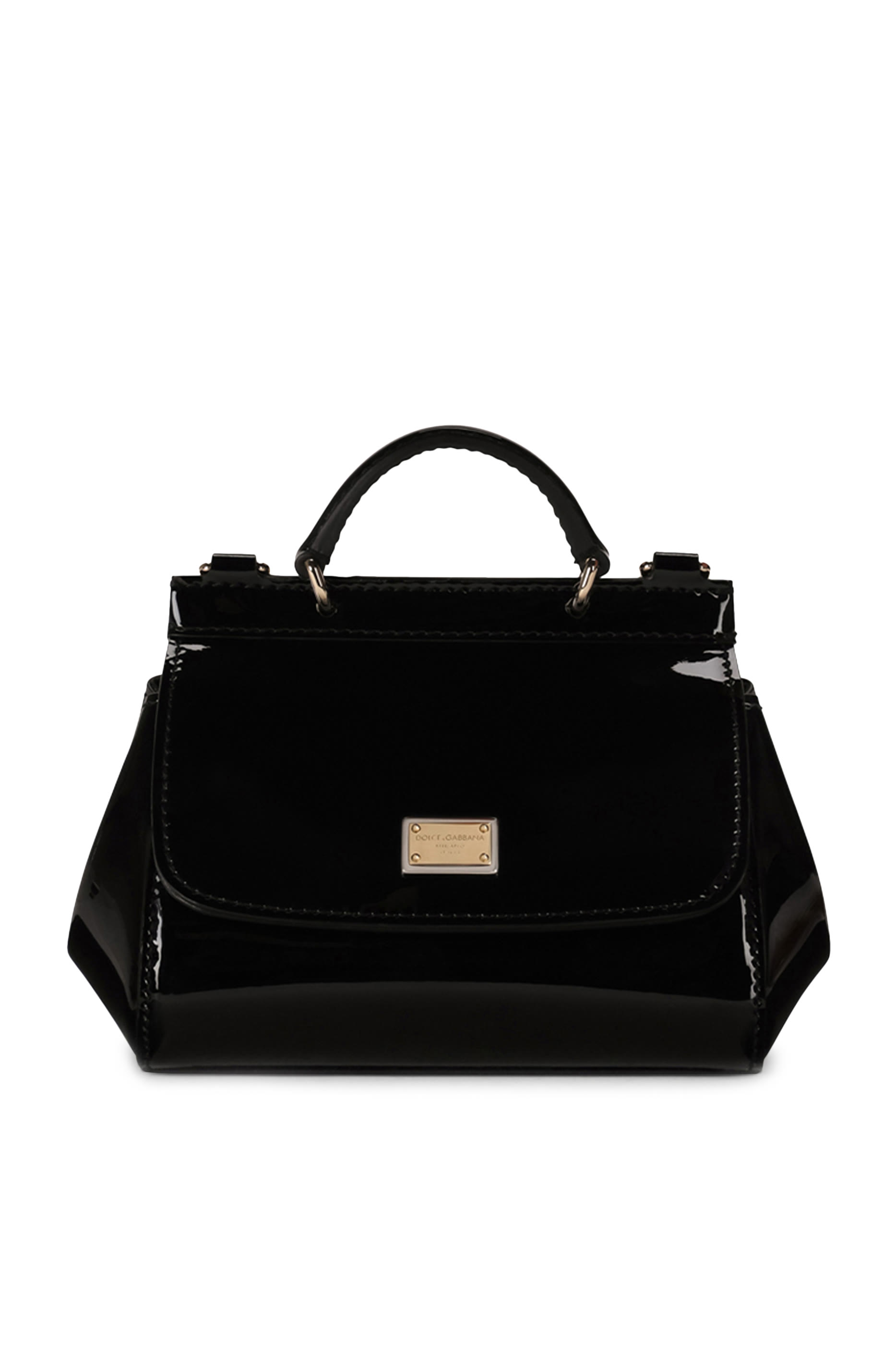 Kids Patent Leather Mini Sicily Bag 