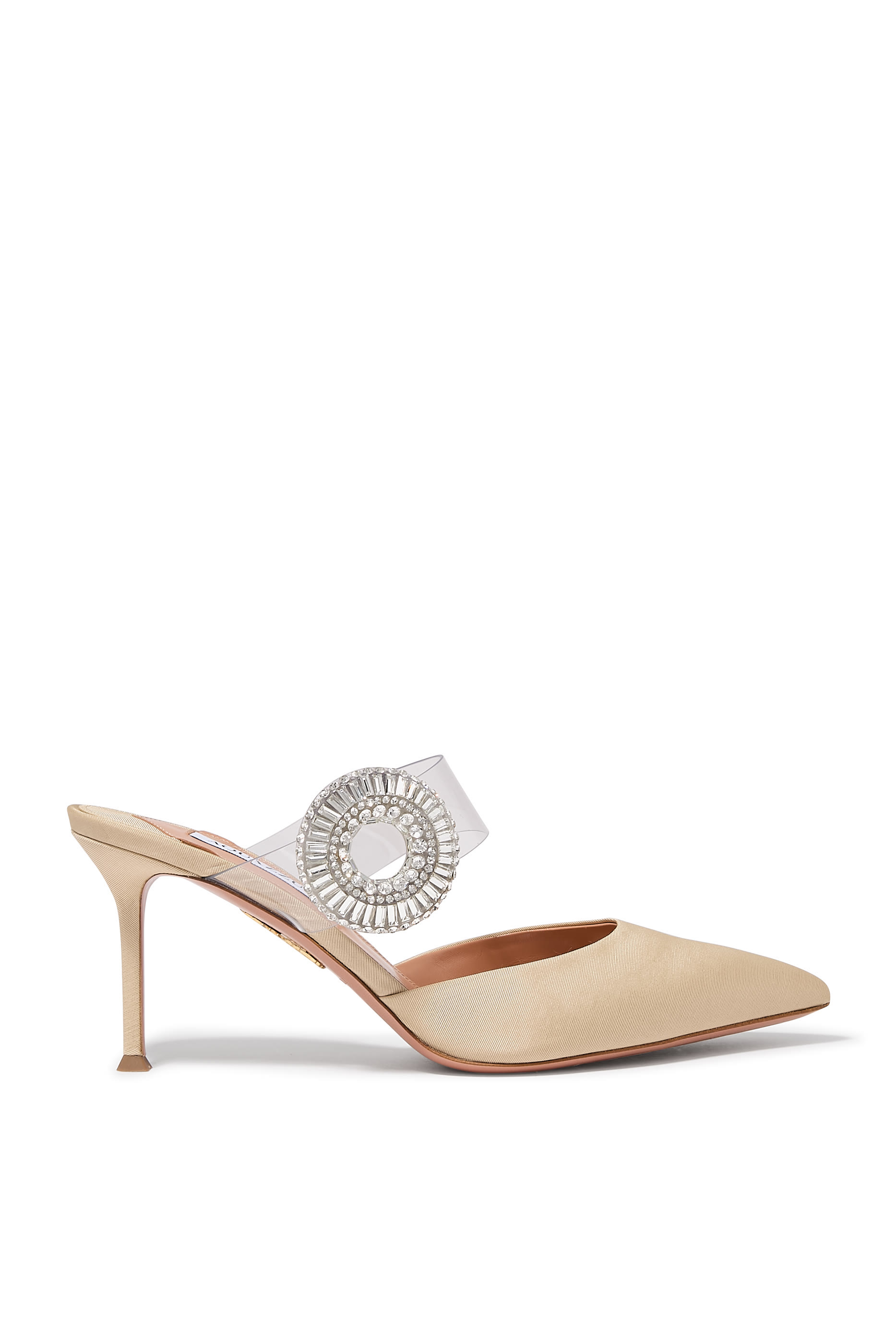 Crystal Hoop 75 Mules