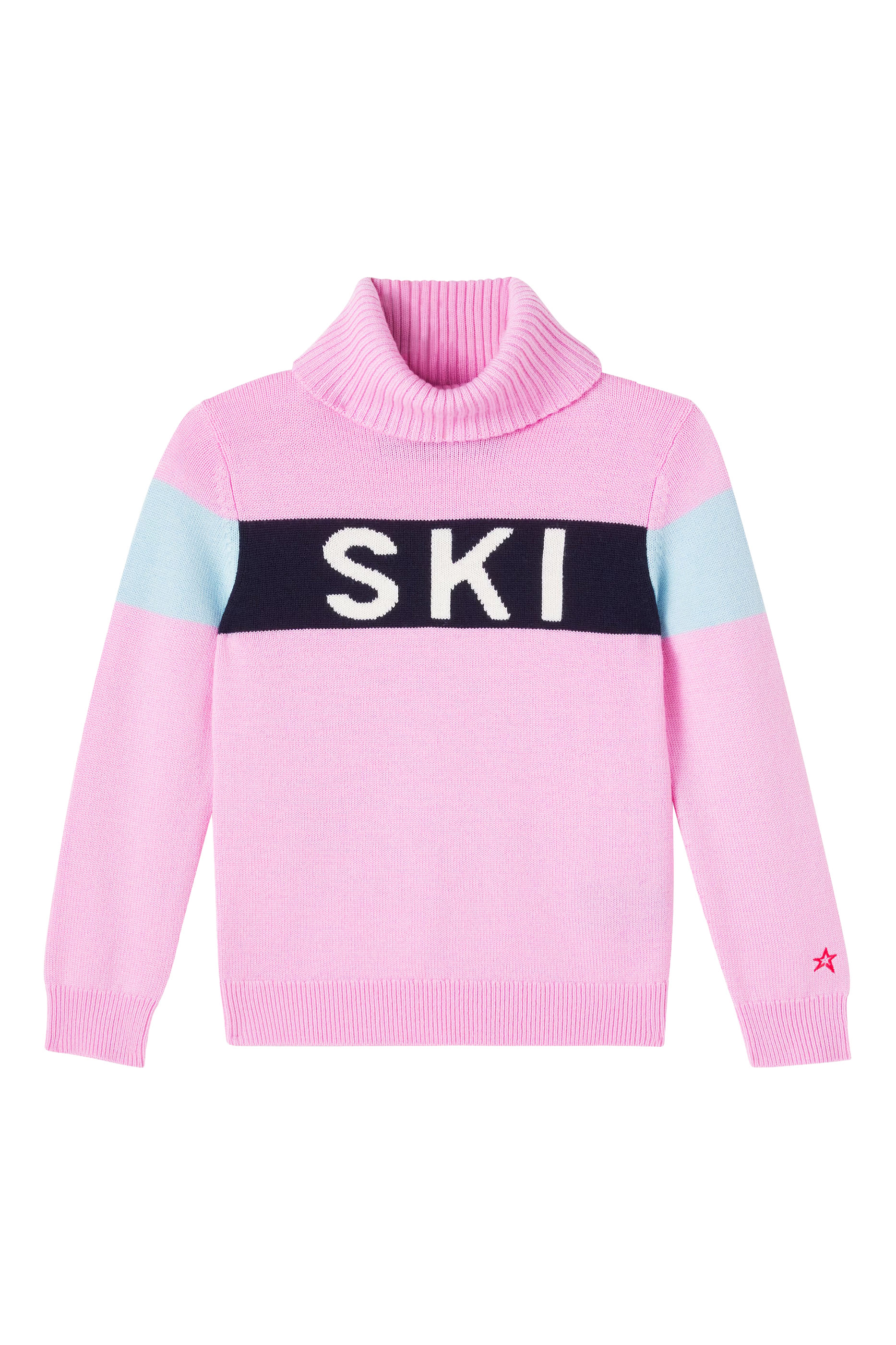 Kids Ski Merino Wool Turtleneck 