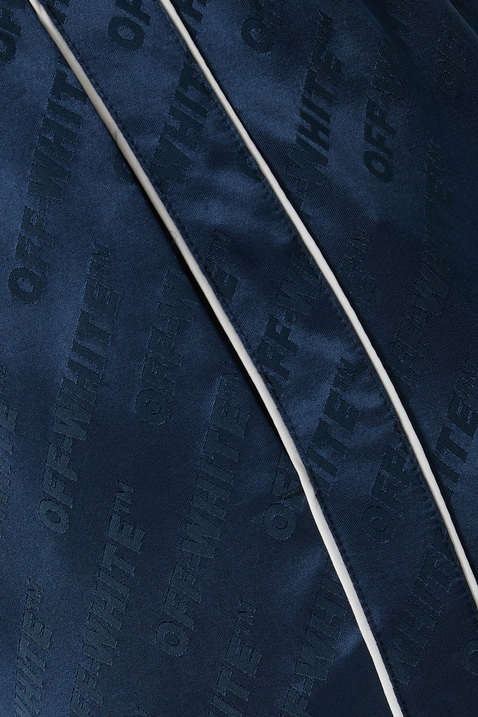 Jacquard Satin Pajama Pants 