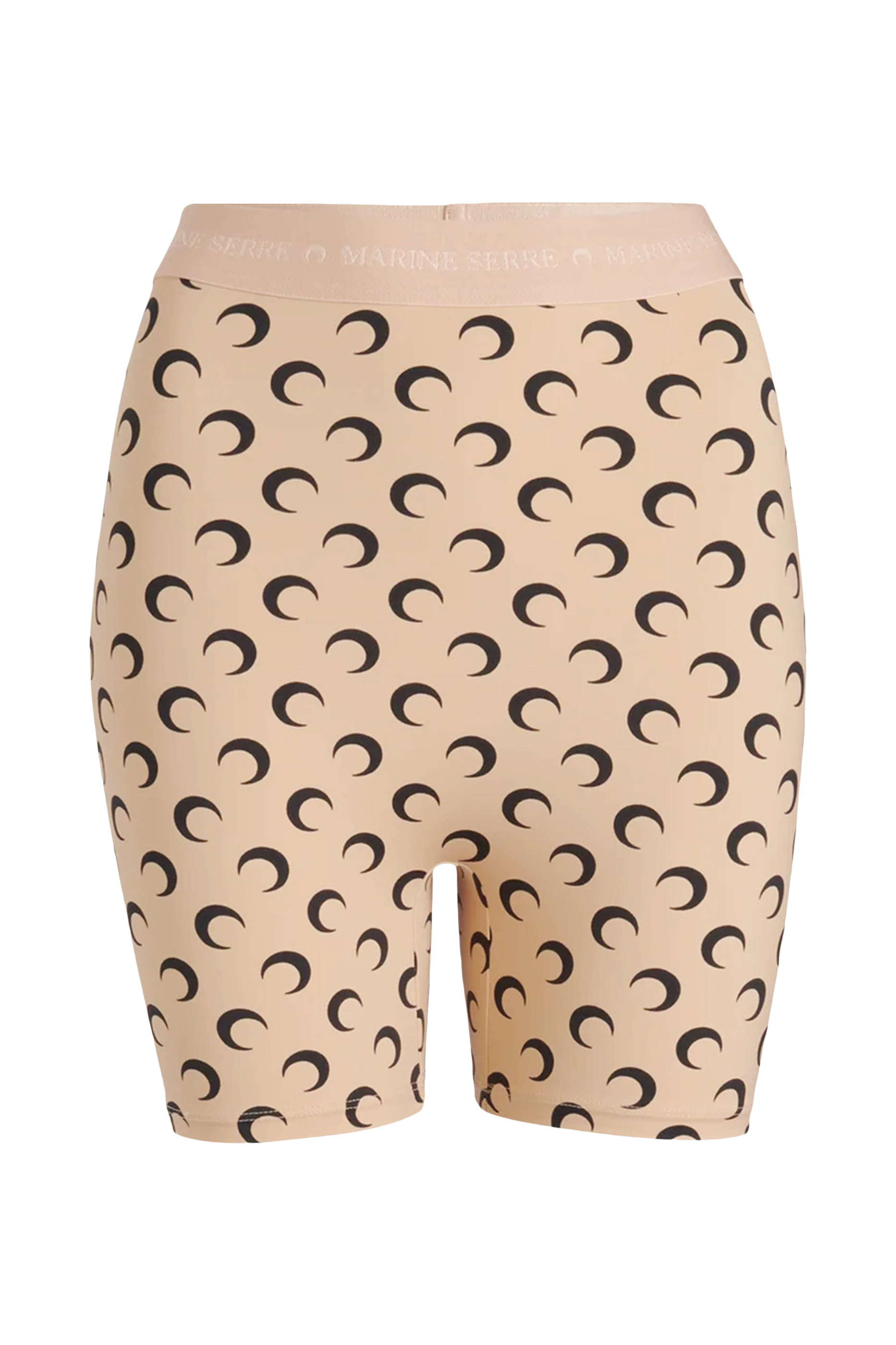 Moon-Print Regenerated Cycling Shorts