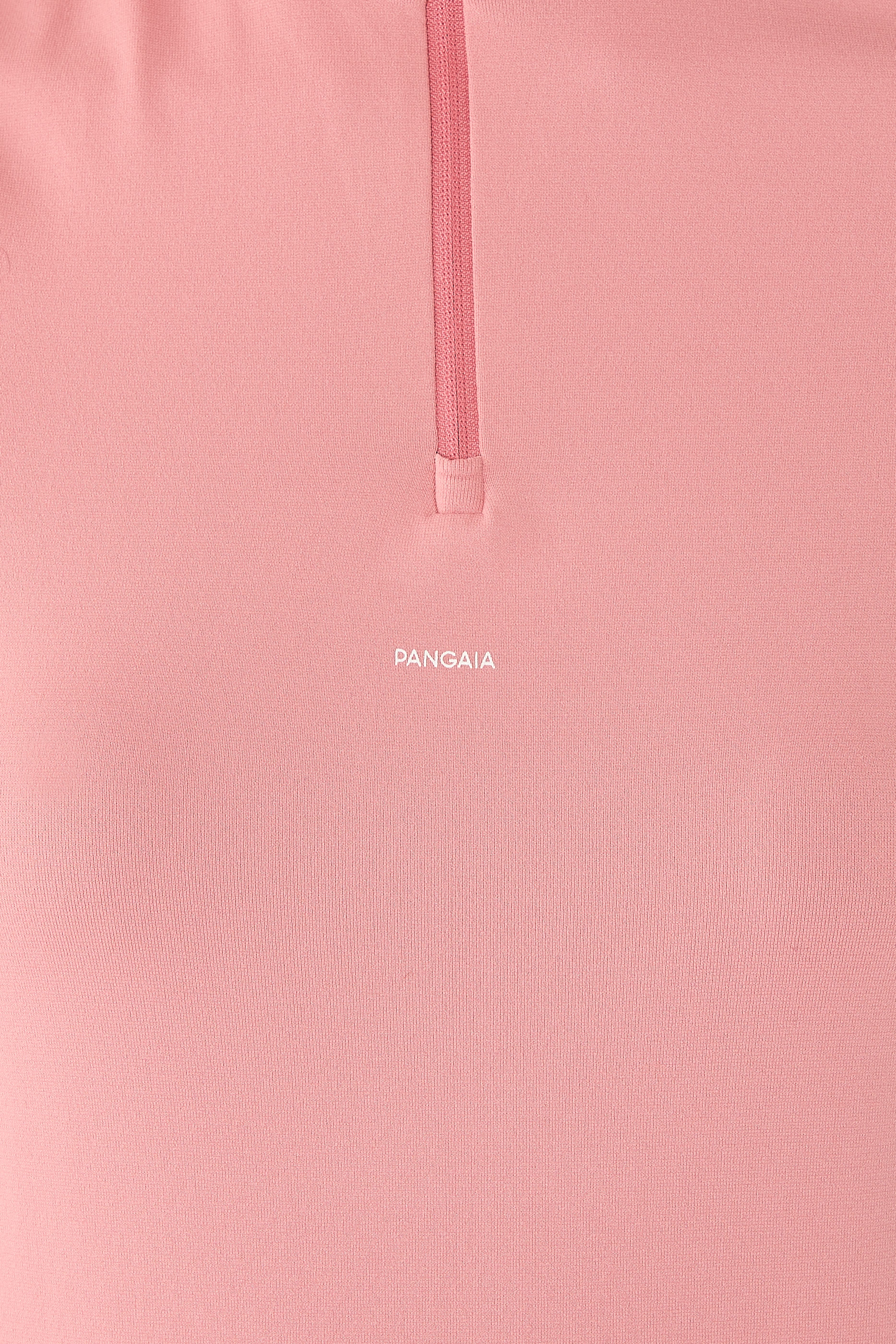  Plant-Stretch Zip Short Sleeve Top