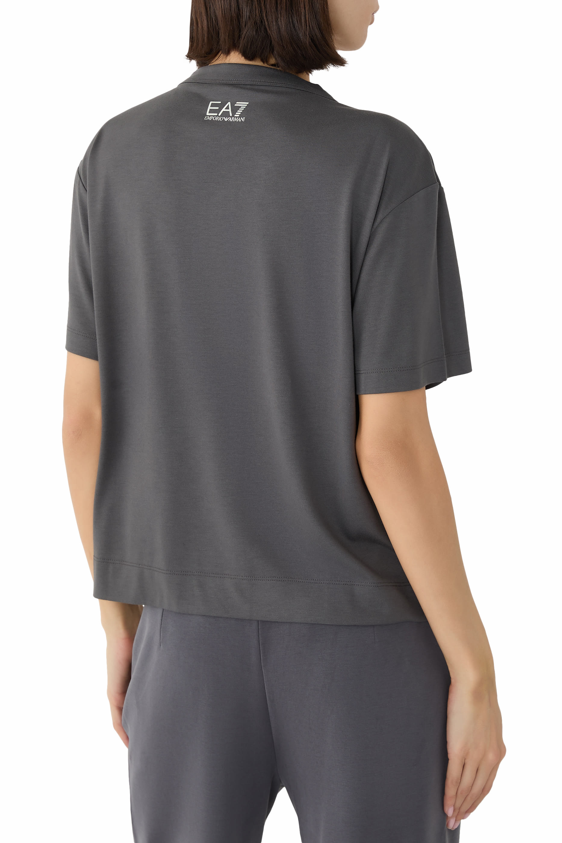 Precious Viscose-Blend Crew Neck T-Shirt