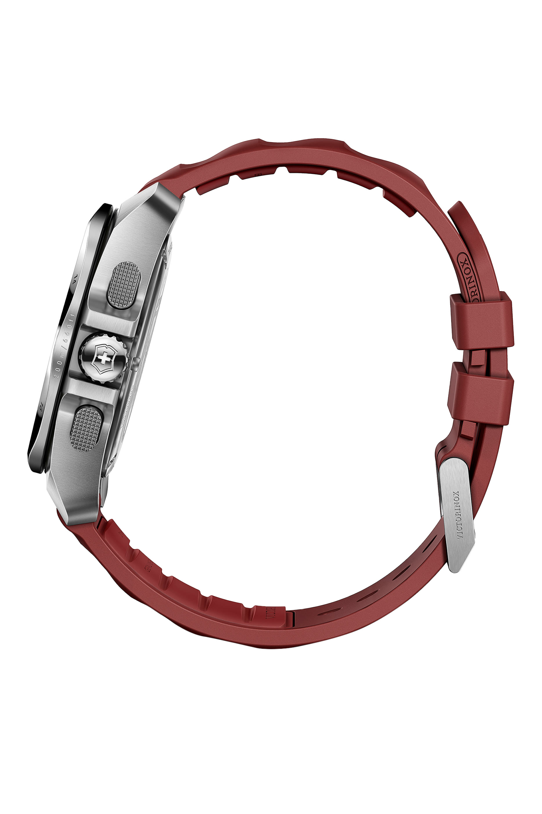 I.N.O.X. Chrono Watch, Rubber & Stainless Steel