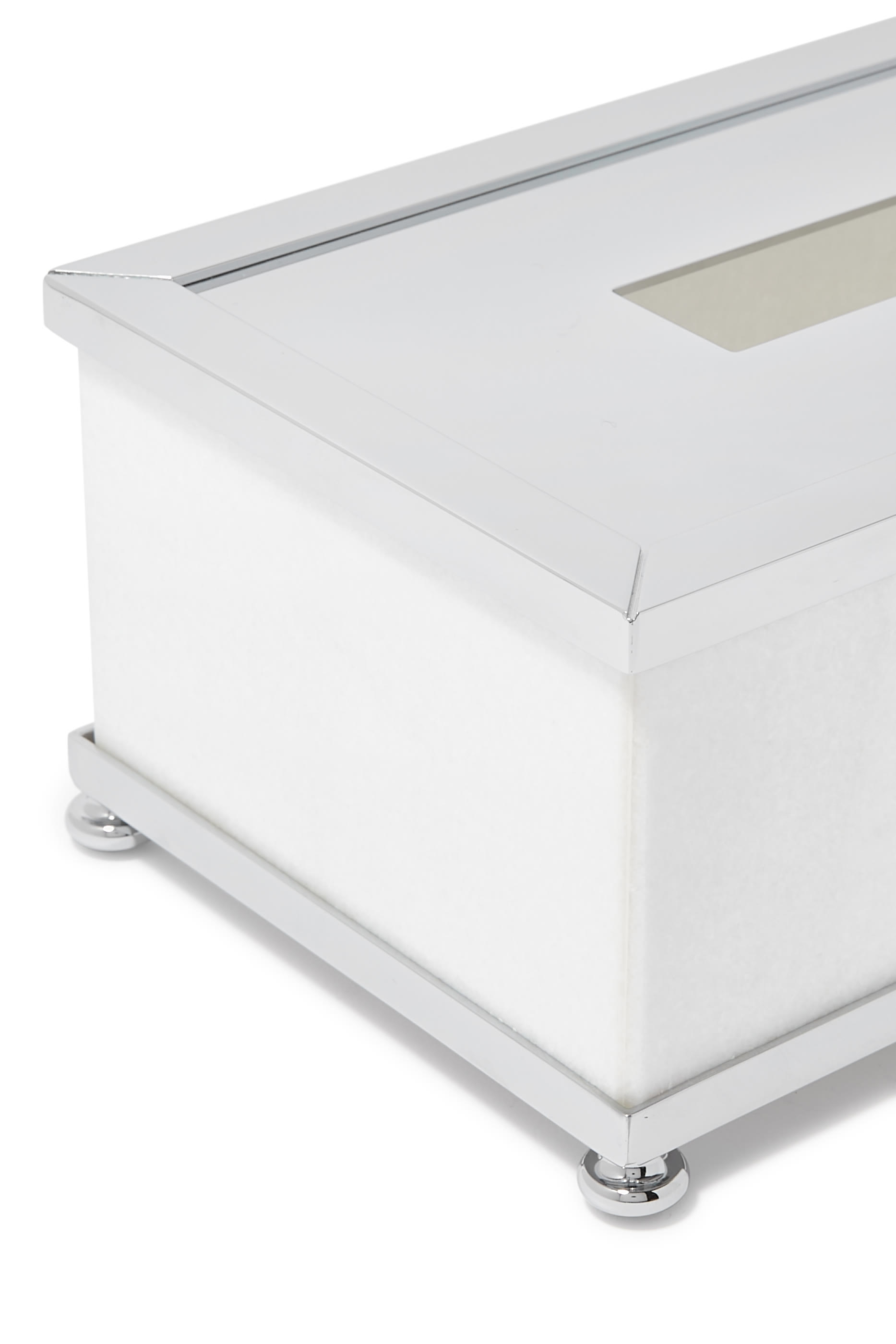 Marble White Tissue Box Holder
