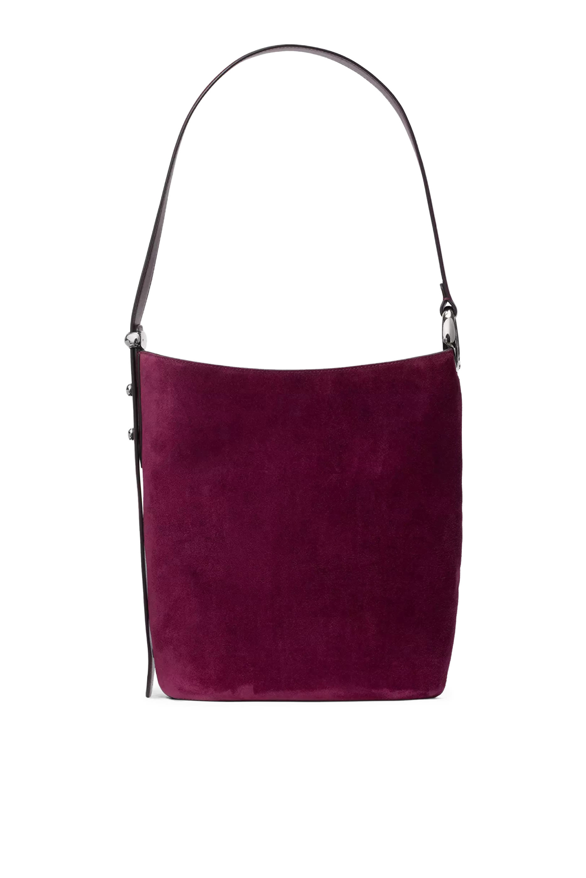 Halo Suede Bucket Bag