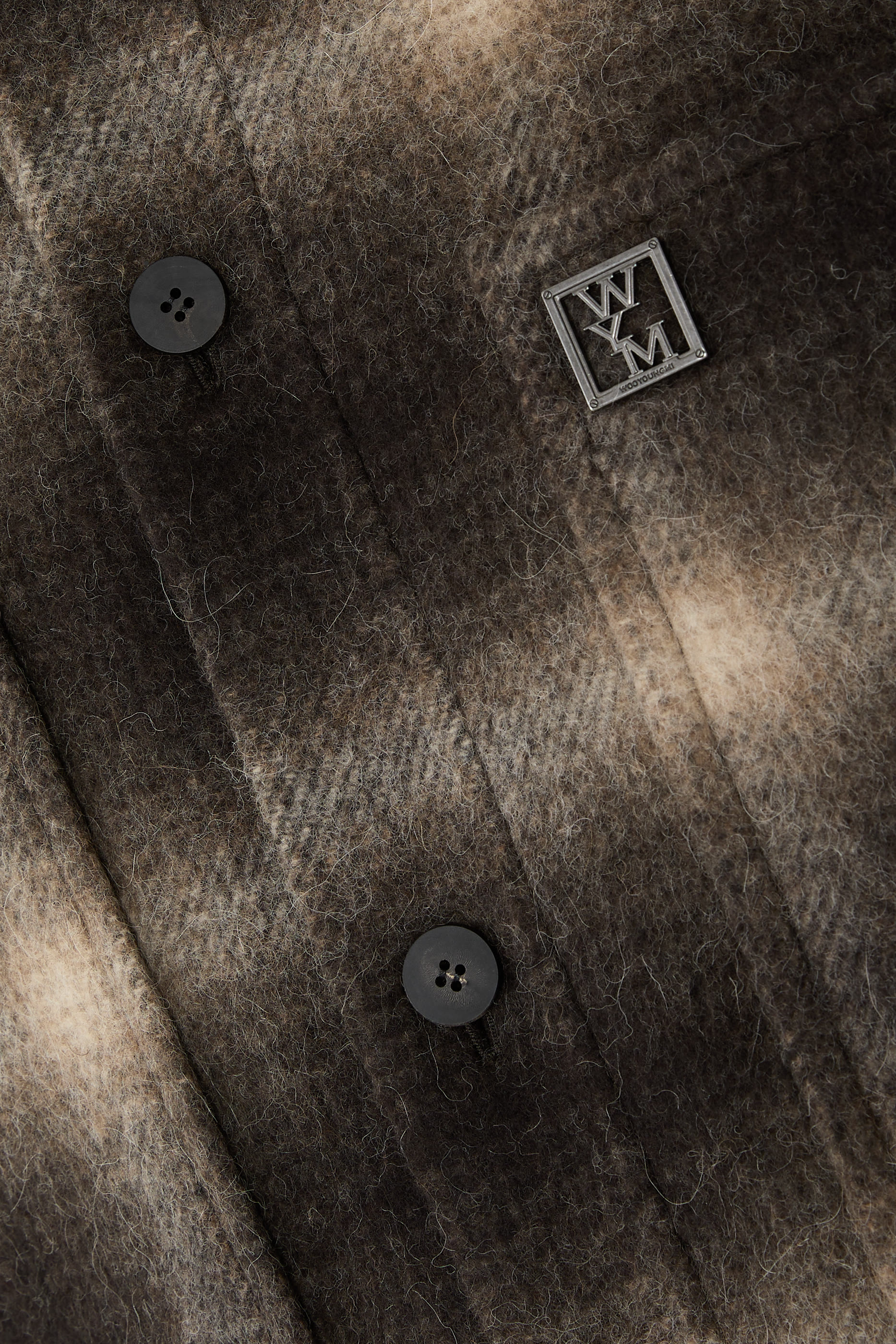 Ombre Check Jacket
