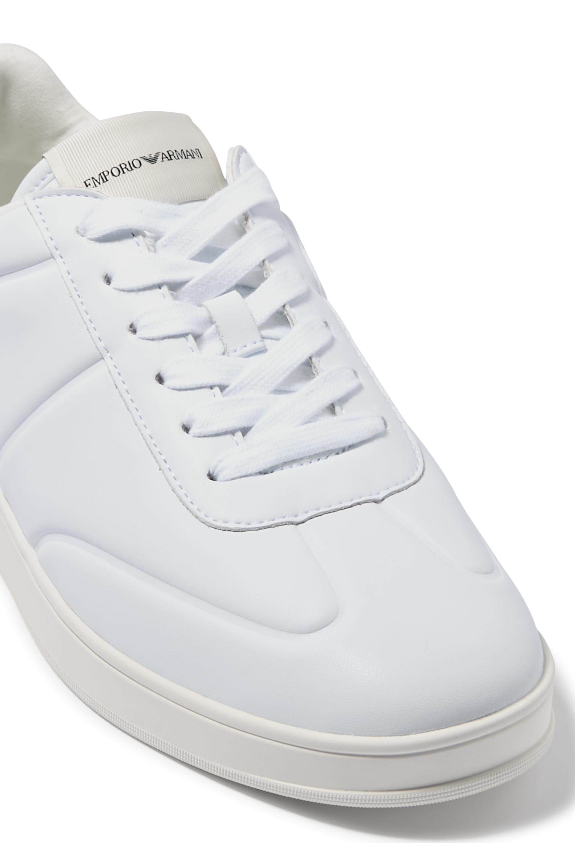 Oyster Leather Sneakers