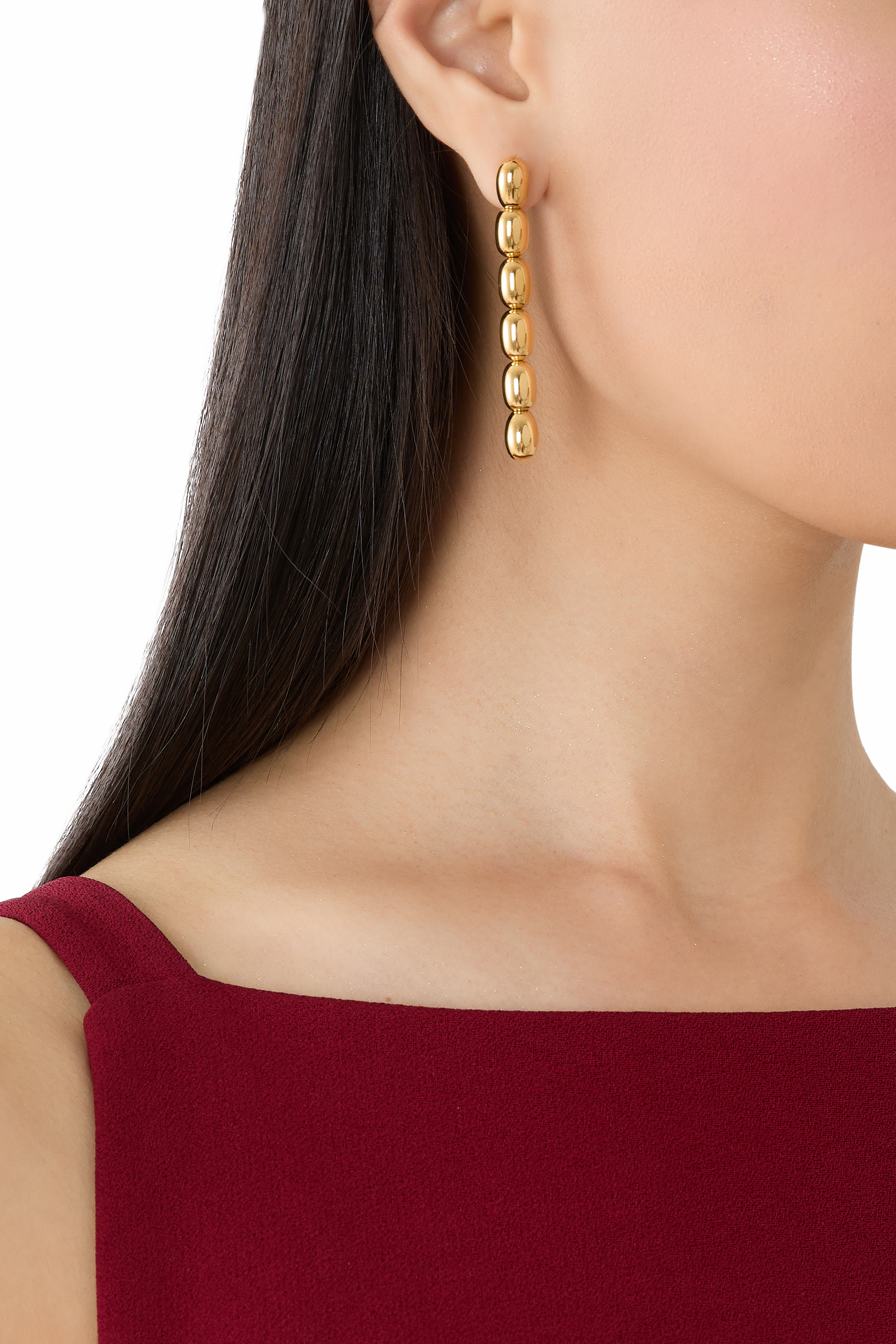  Edith Earrings, 18k Gold PVD Plated Stainless Steel