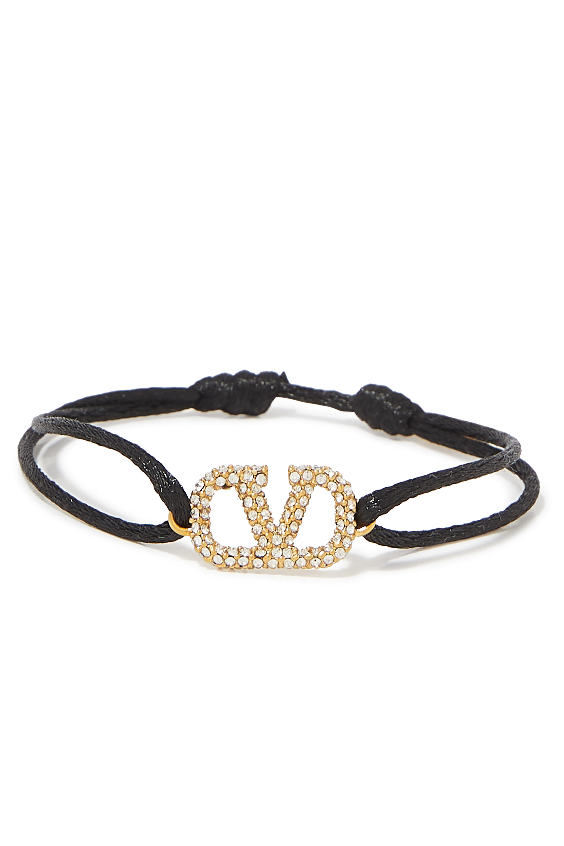  V Logo Signature Bracelet