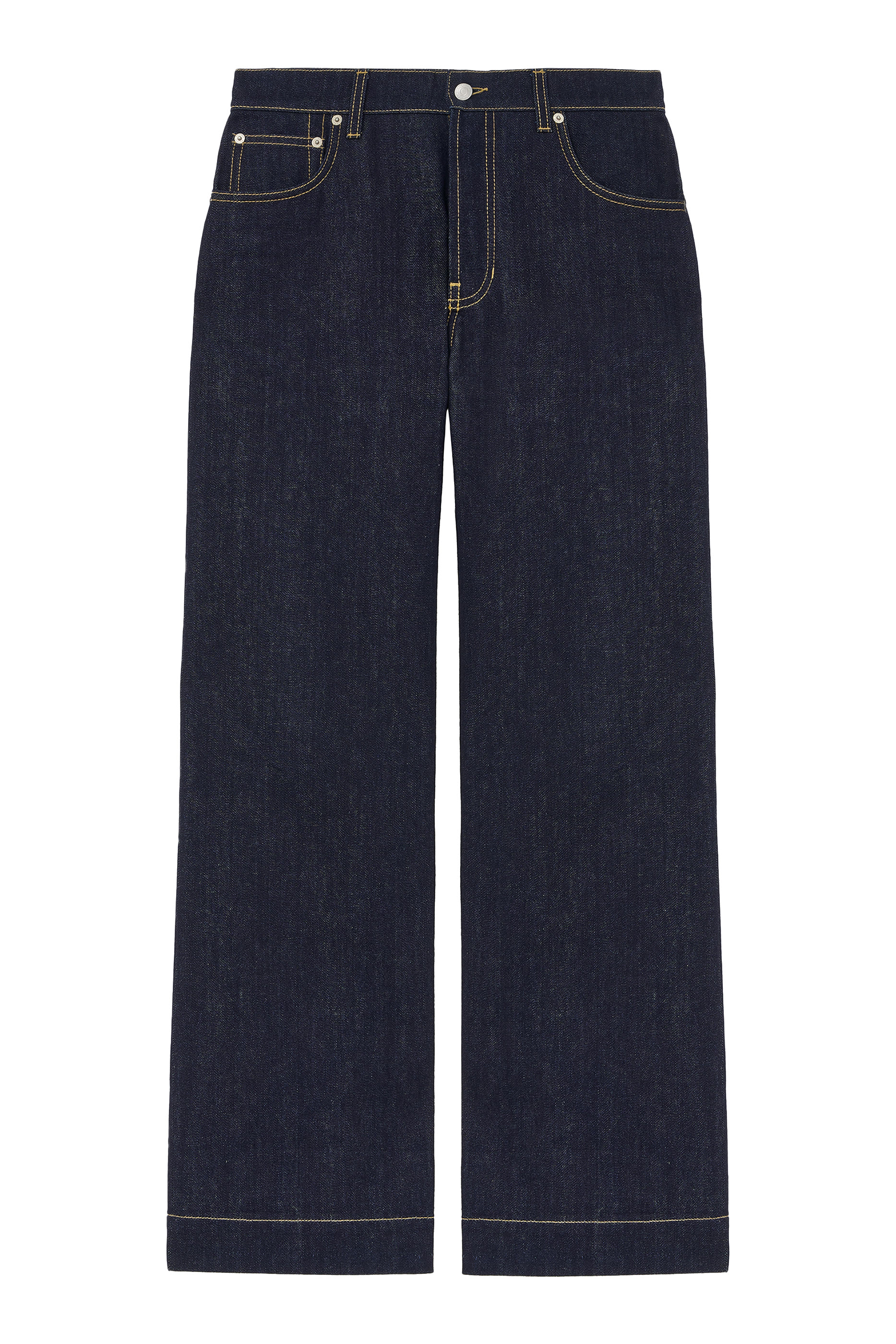 Wide Leg Denim Jeans