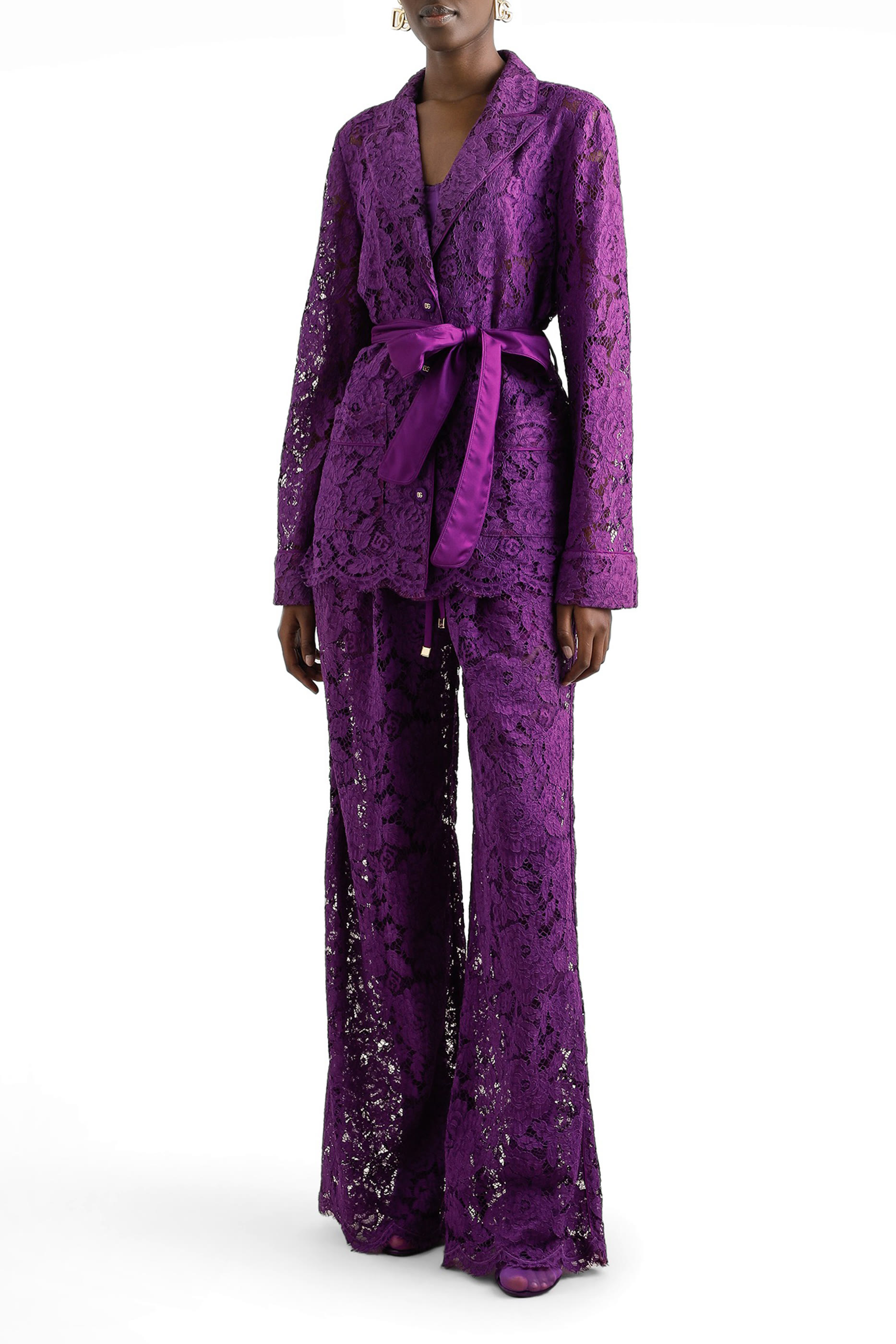 Floral Lace Vanity Blazer