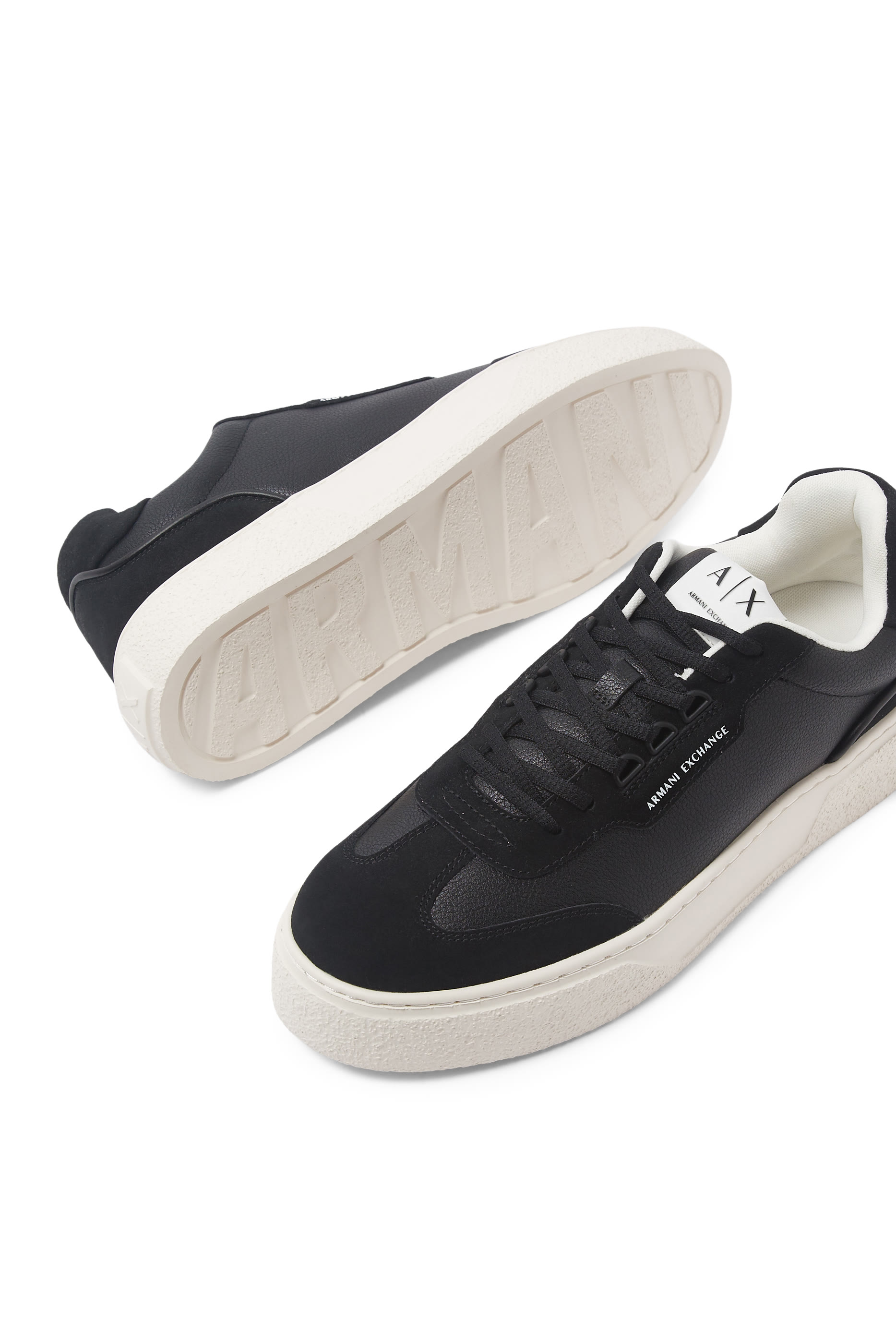 Logo Technical Fabric Sneakers