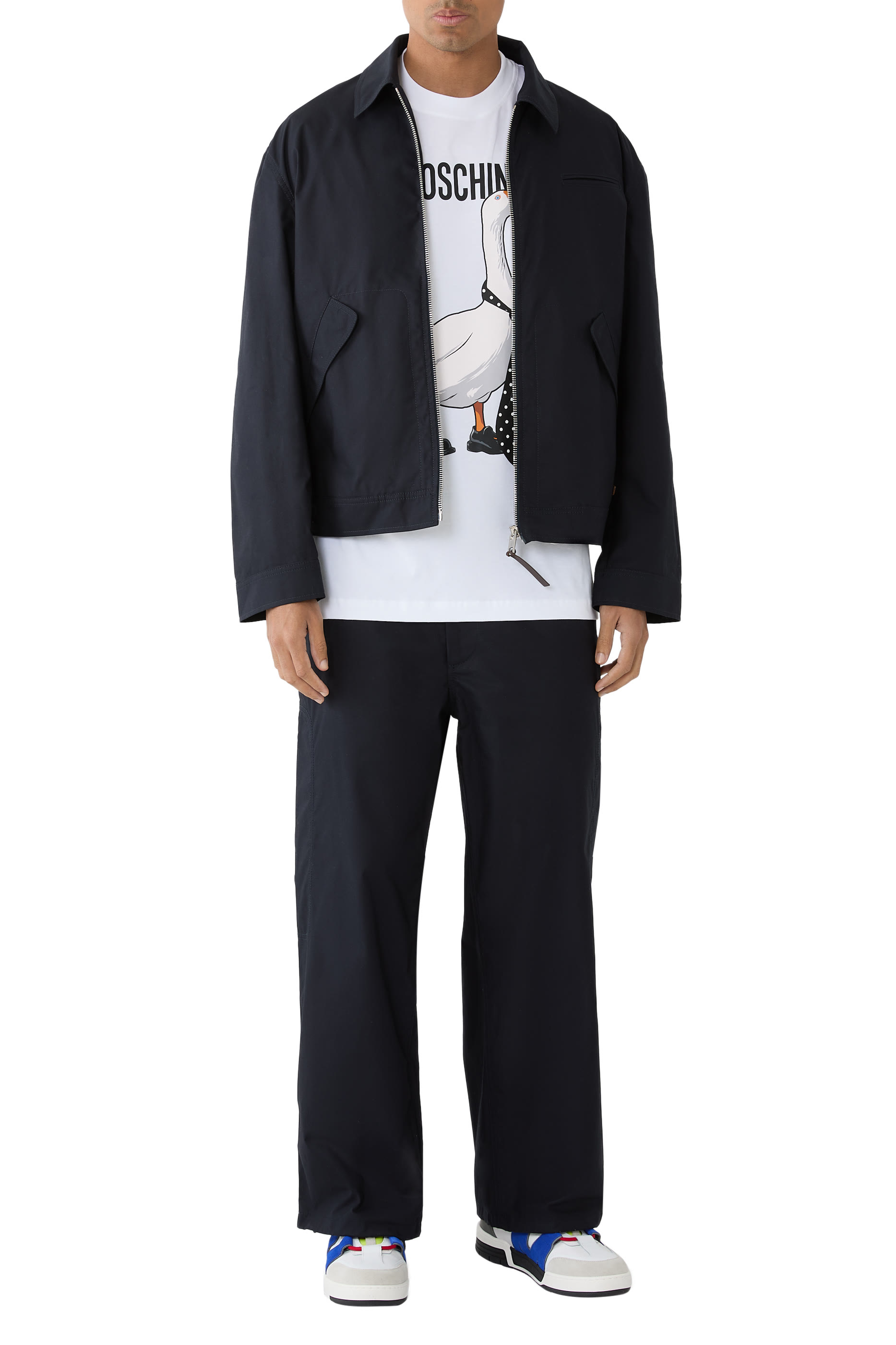 Cotton Zip-Up Jacket 