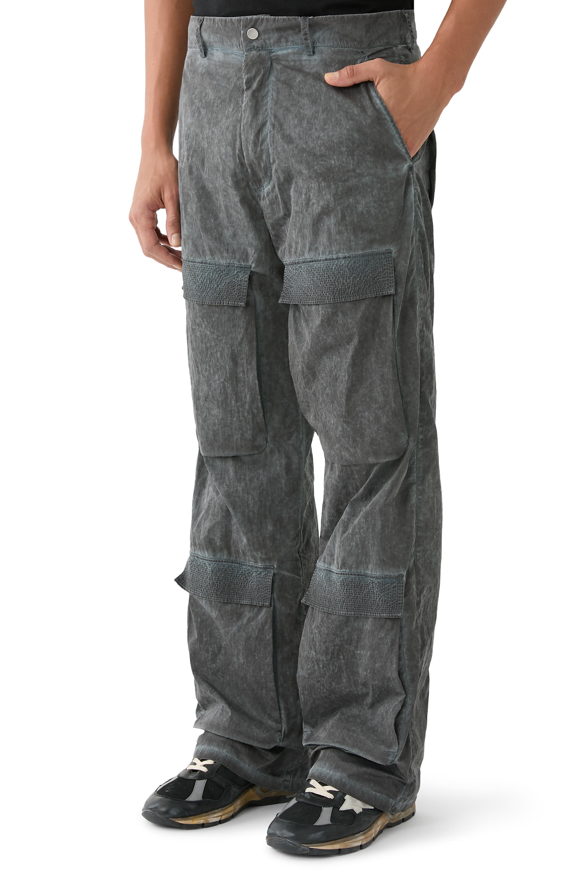 Cold Wash Relaxed Cargo Pants