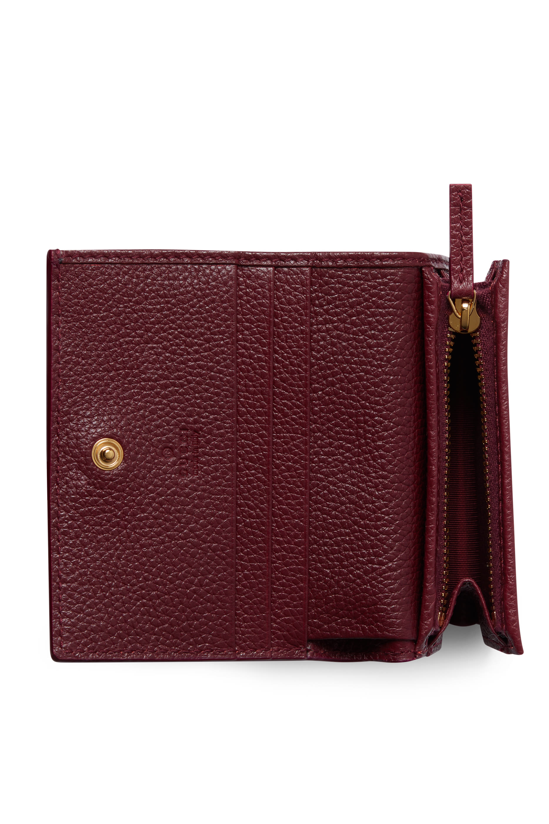 Bi-Color GG Marmont Small Wallet