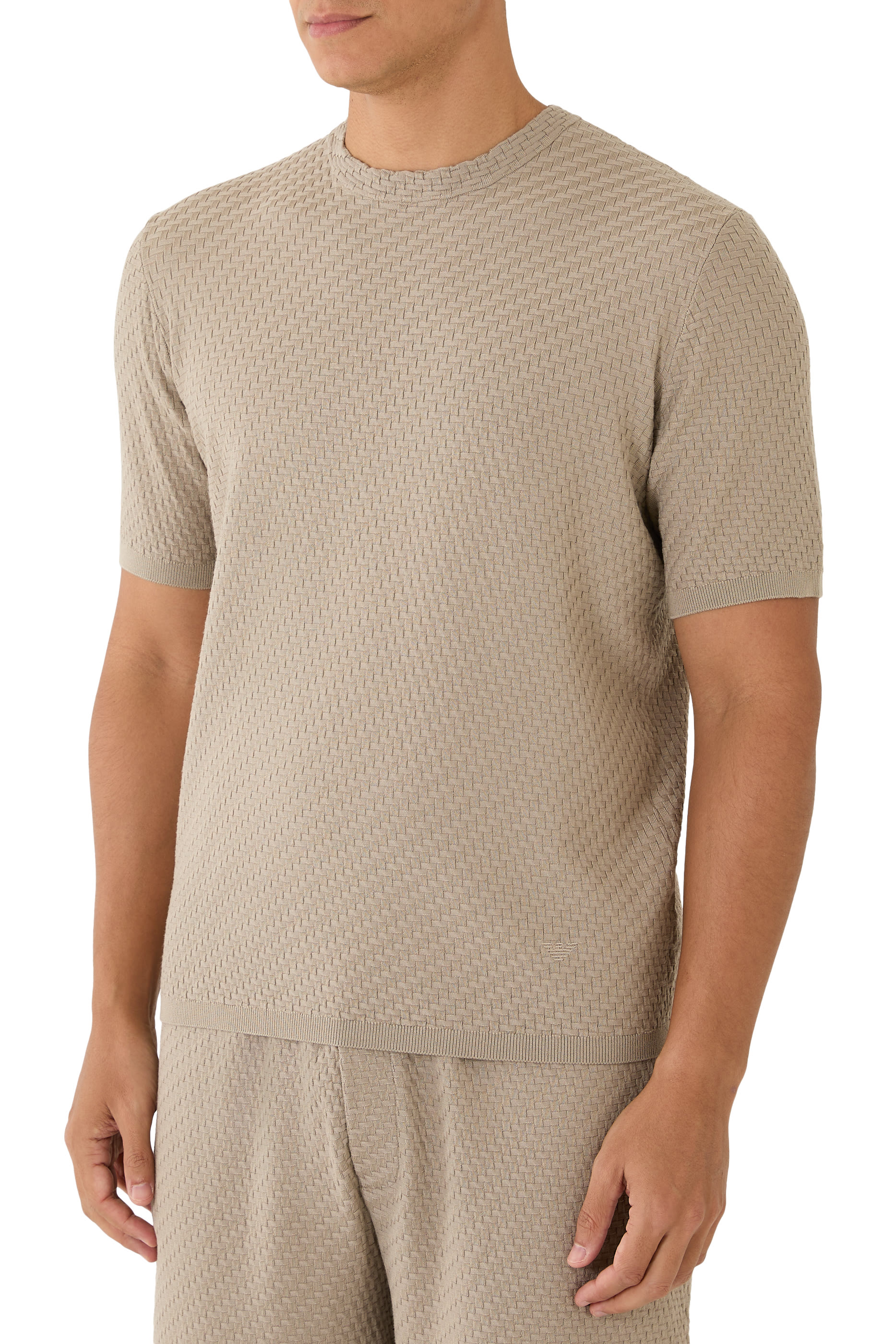 Textured Virgin-Wool Jumper