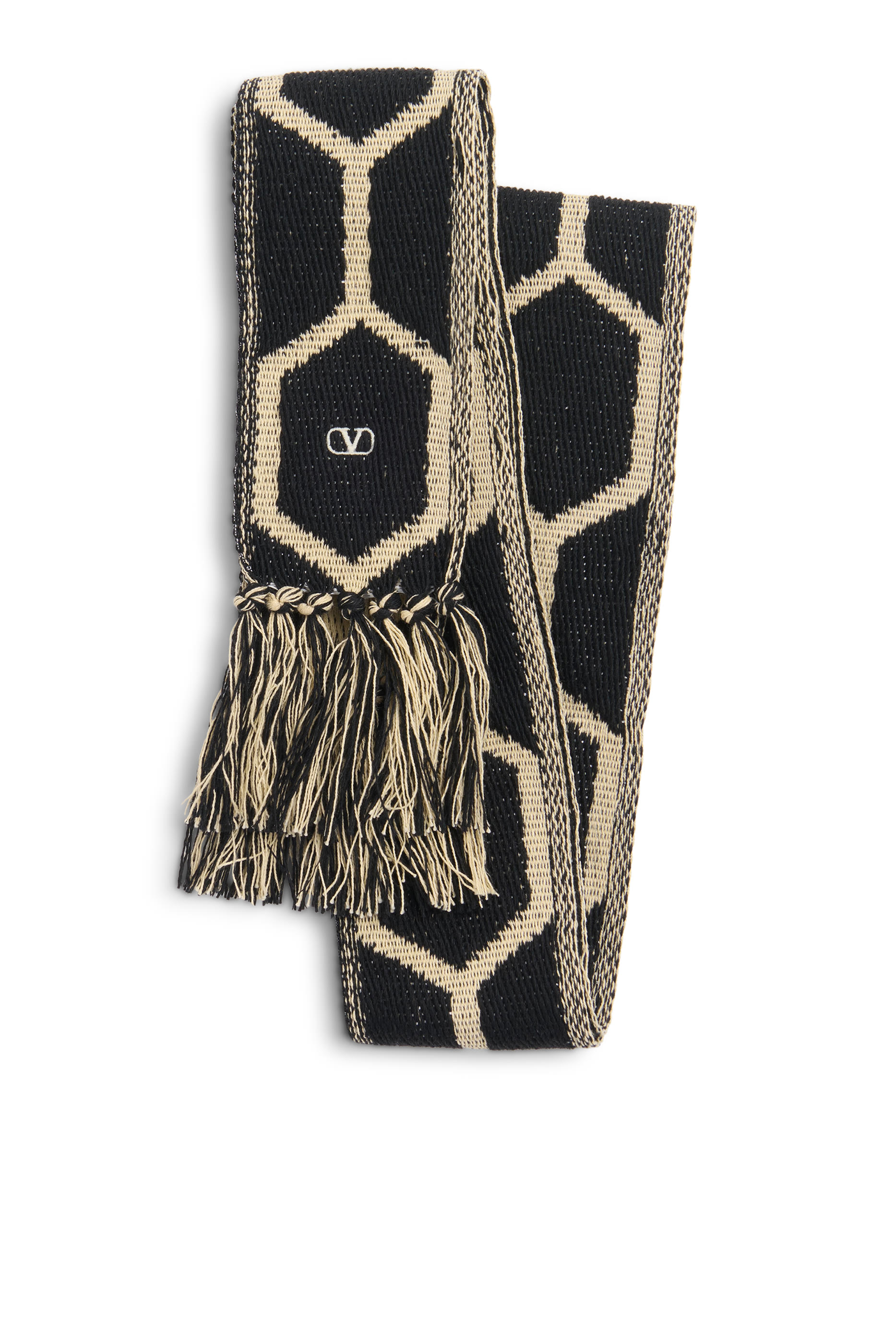 Antibes Scarf with Fringe