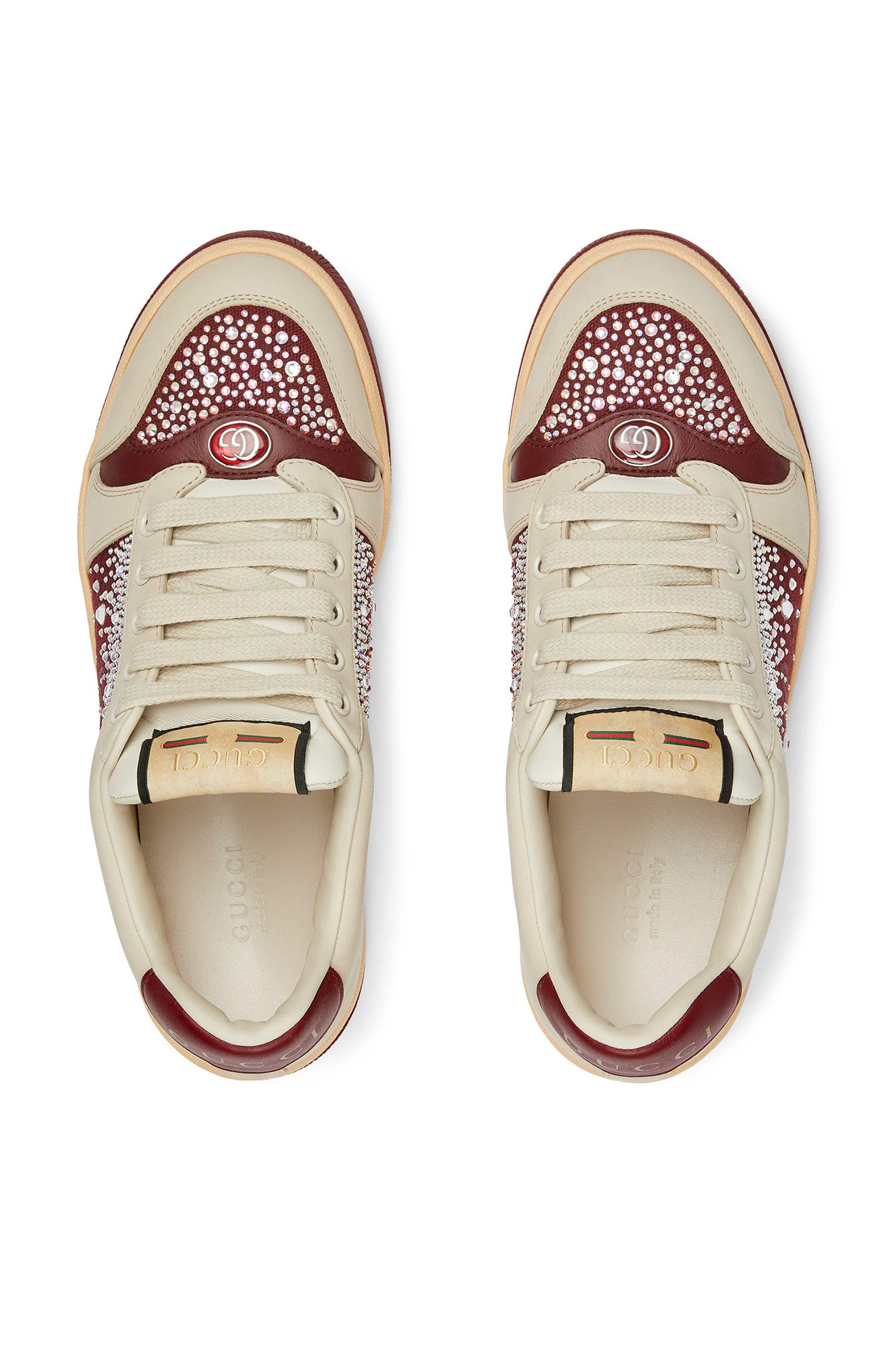 GG Crystal Screener Sneakers