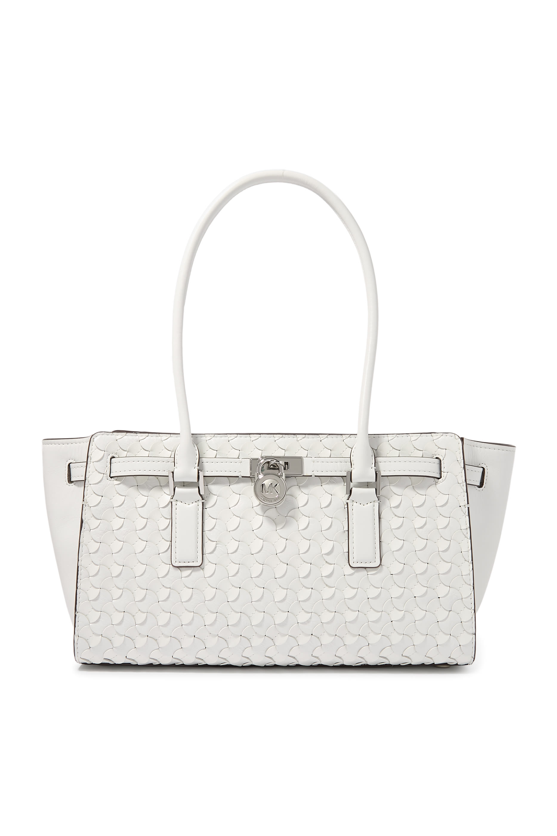 Hamilton Moderne Small Grommeted Leather Satchel