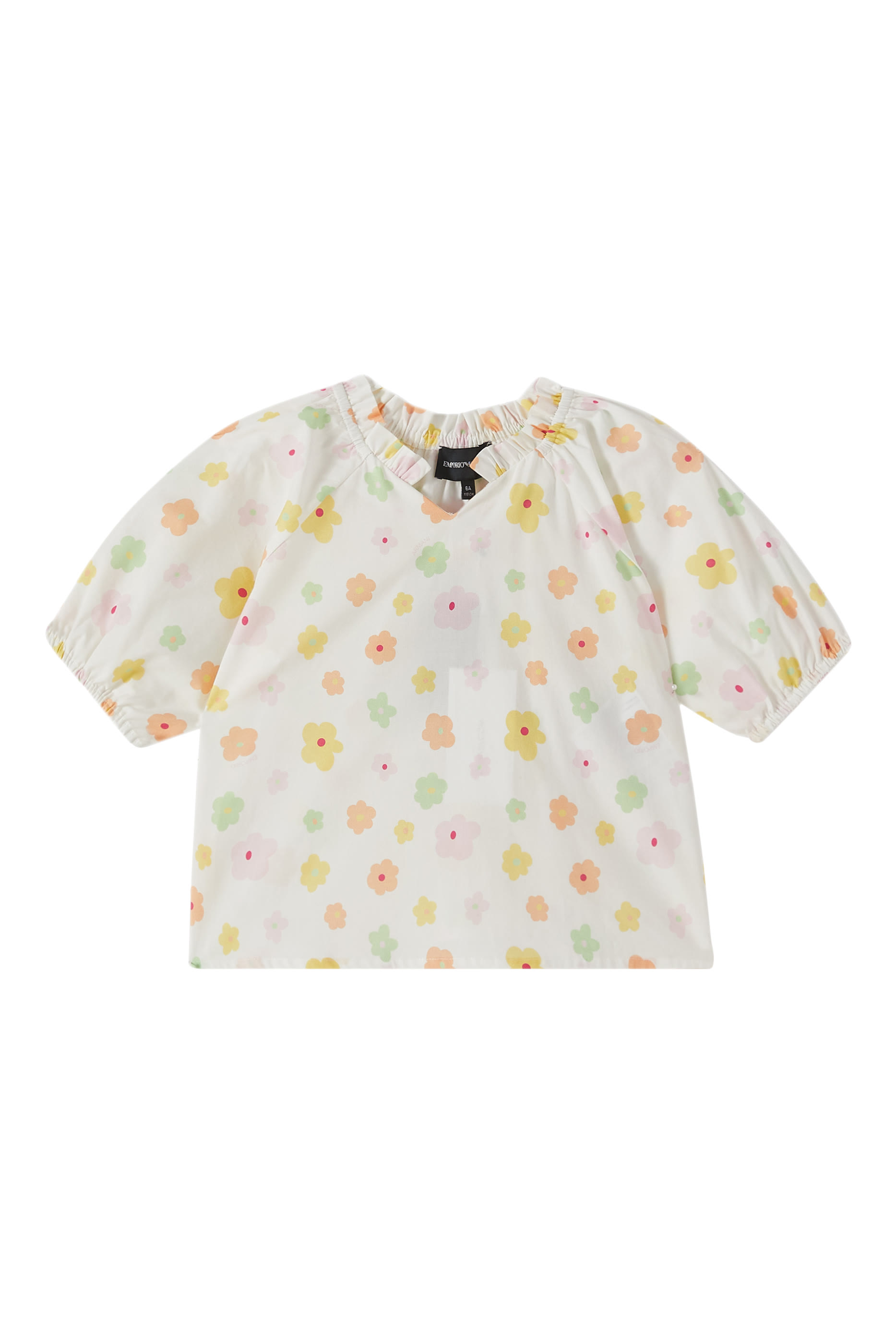 Kids  All-Over Flower Print Top
