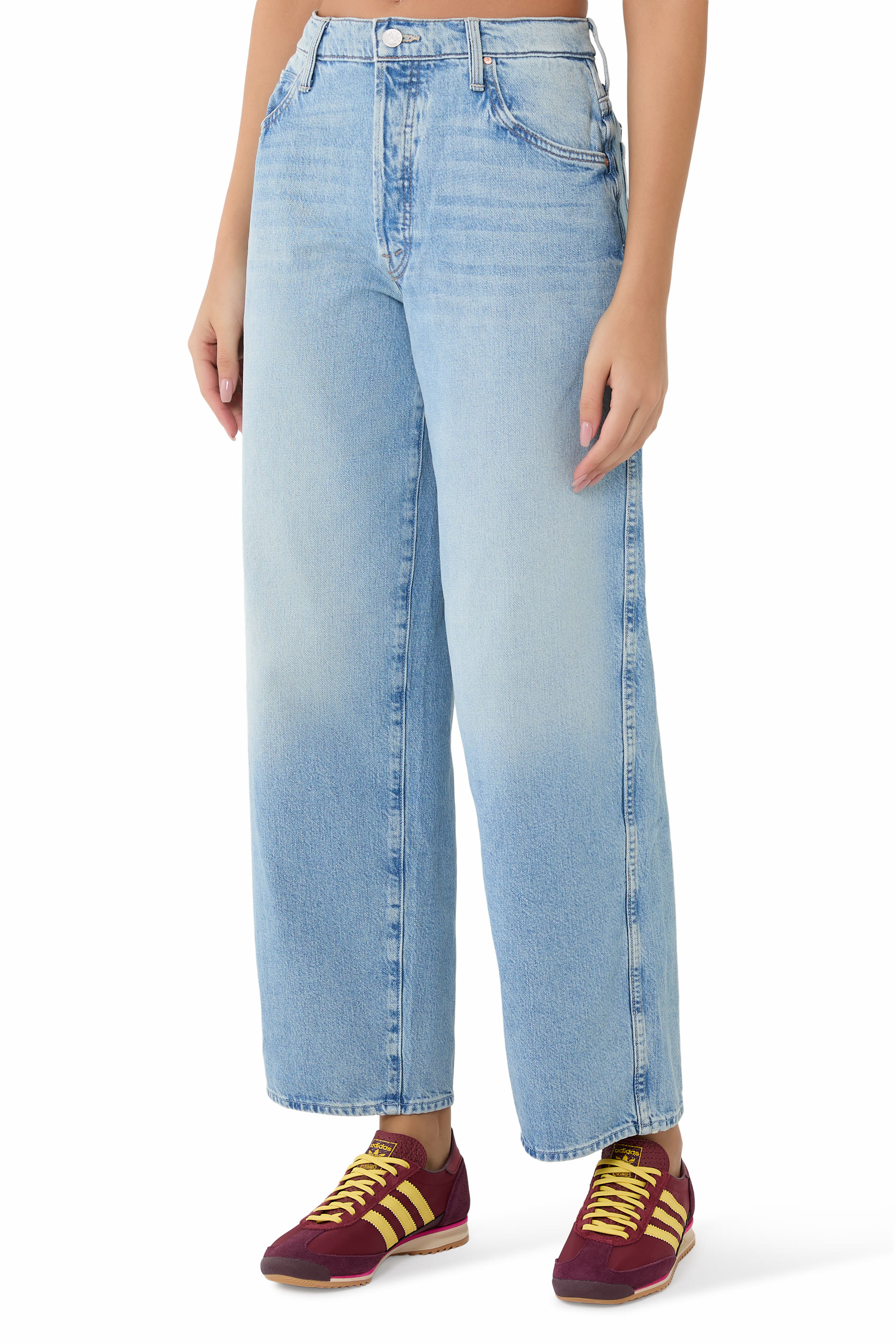 The Delinquent Button Nerdy Jeans