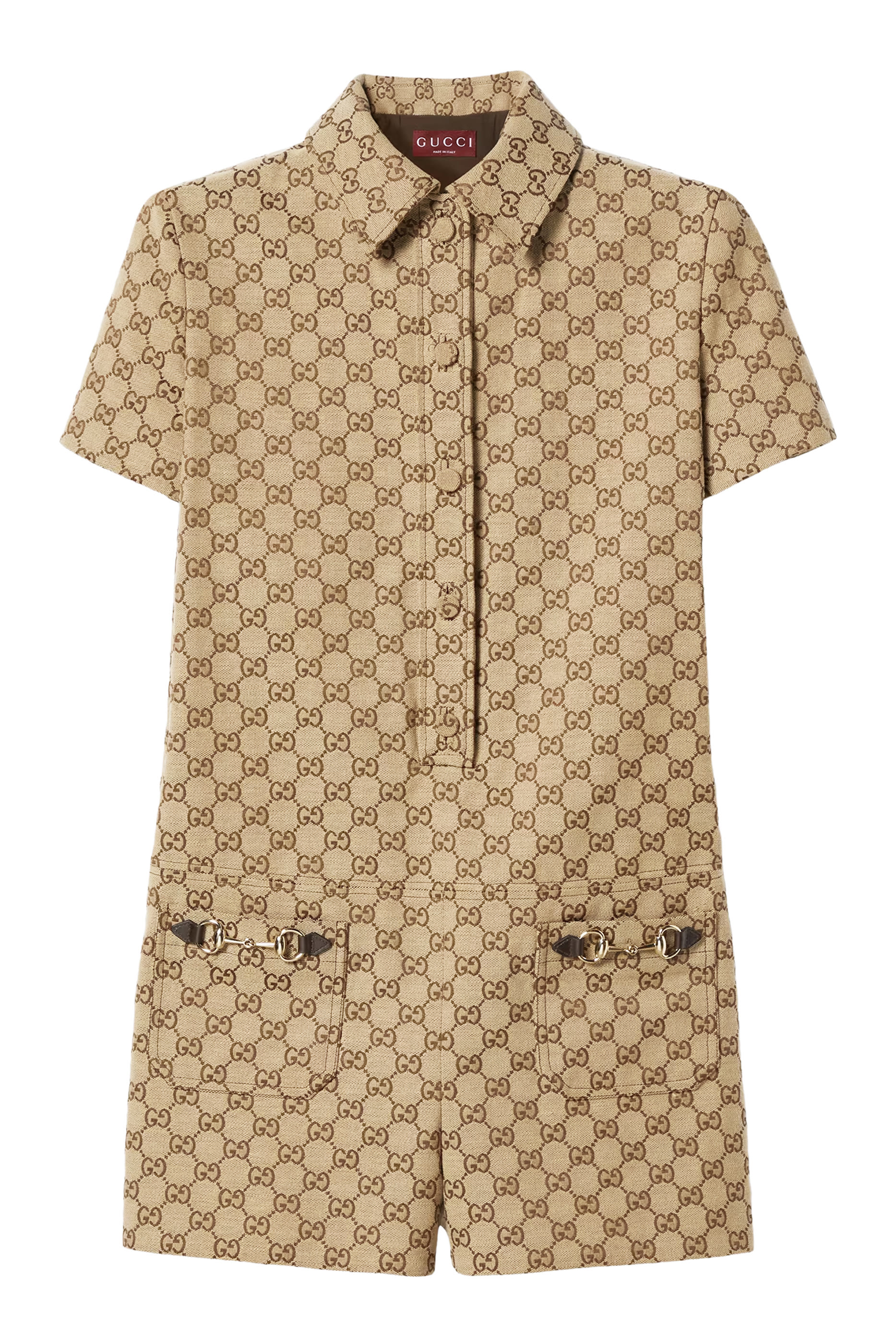 GG Canvas Jumpsuit