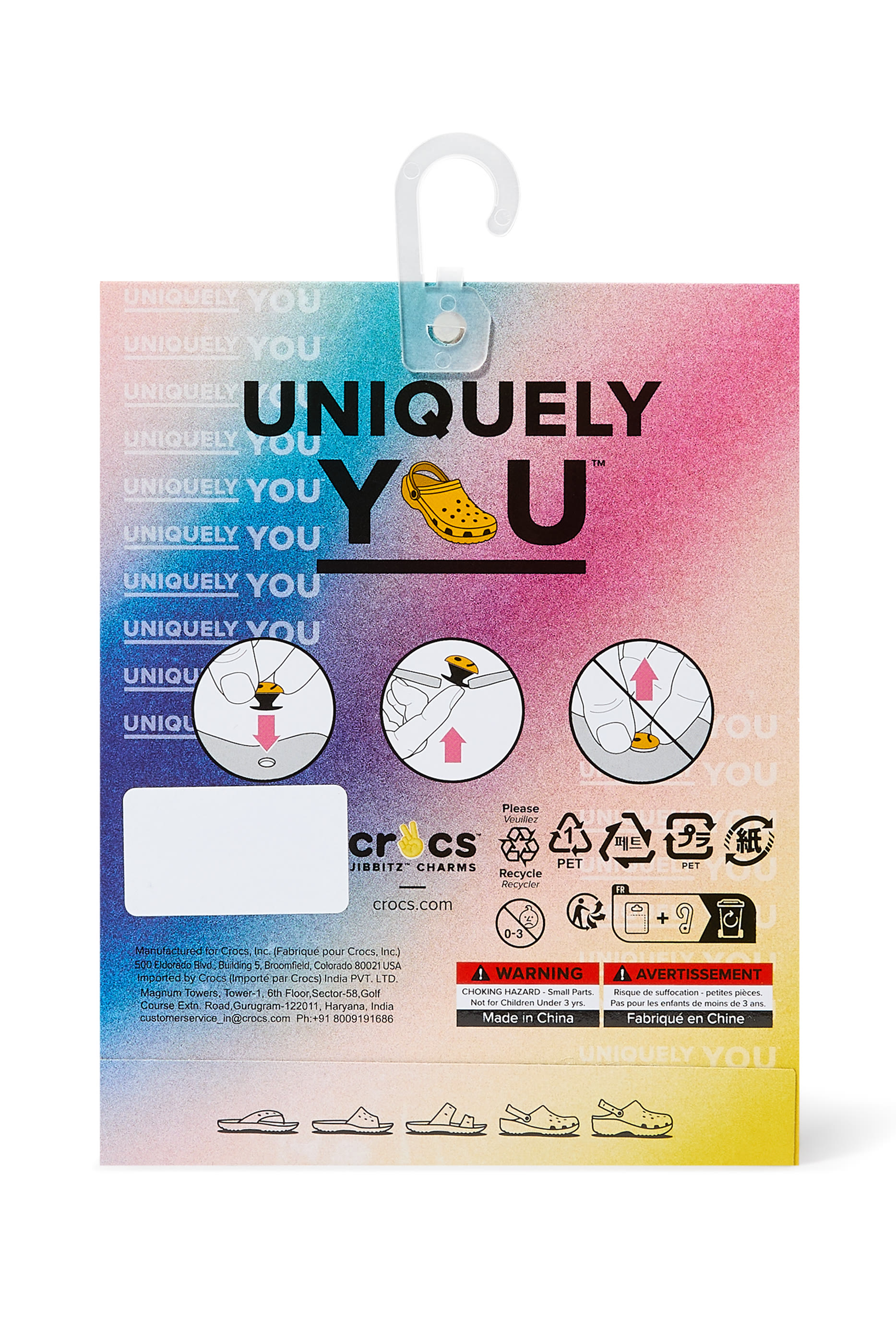 Kids Food Please 5-Pack Jibbitz Charms