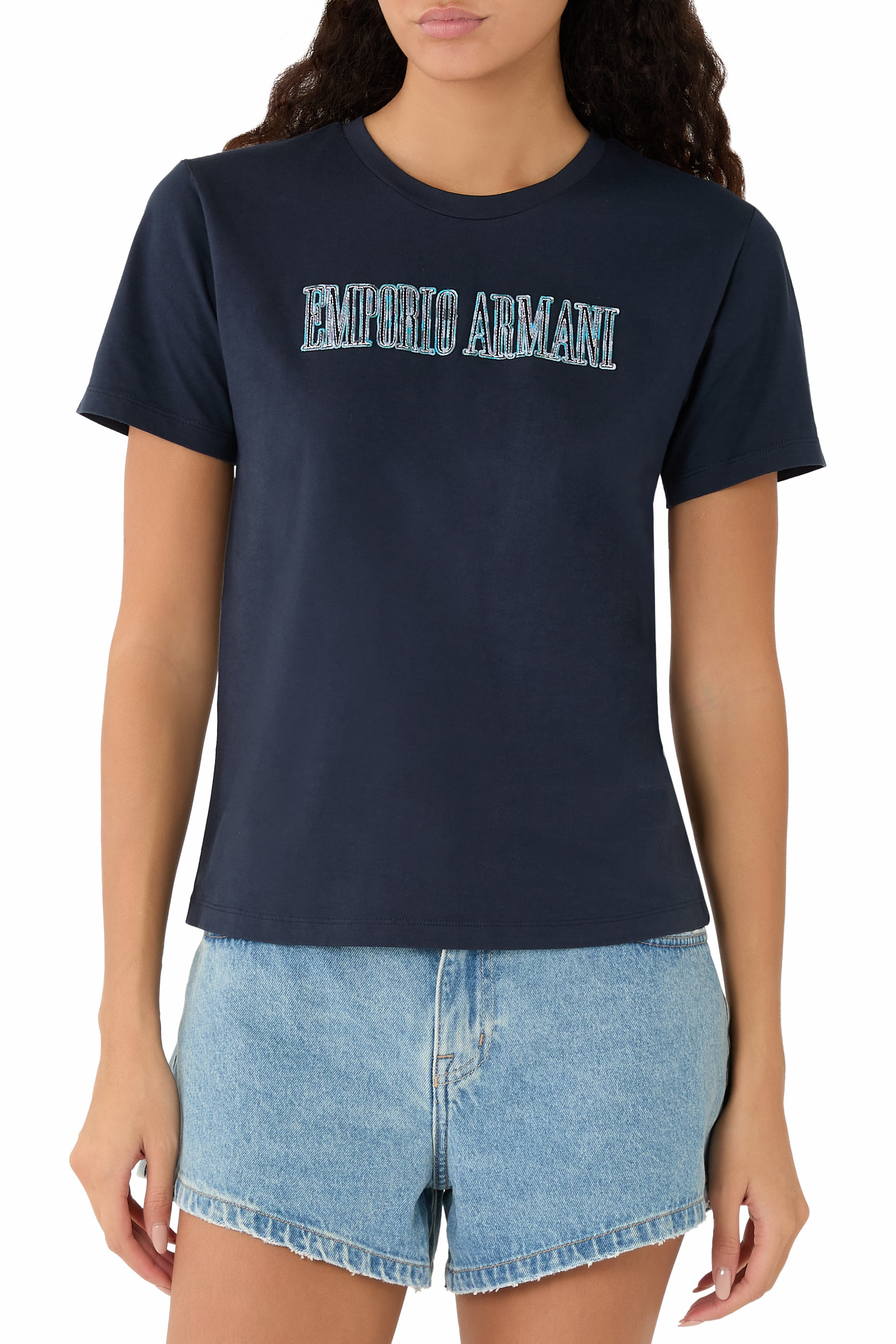 Logo Embroidery ASV Organic Jersey T-Shirt