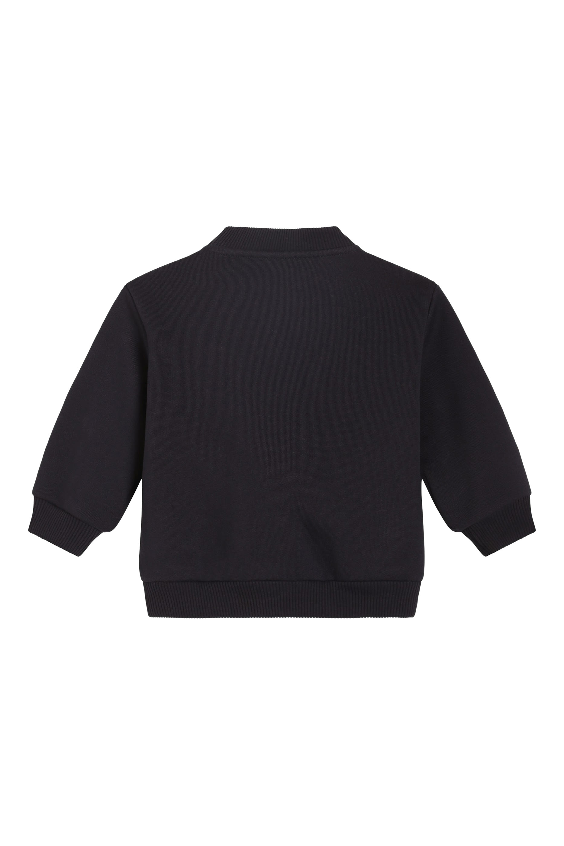 Kids Zip-Up Sweatshirt with Patch