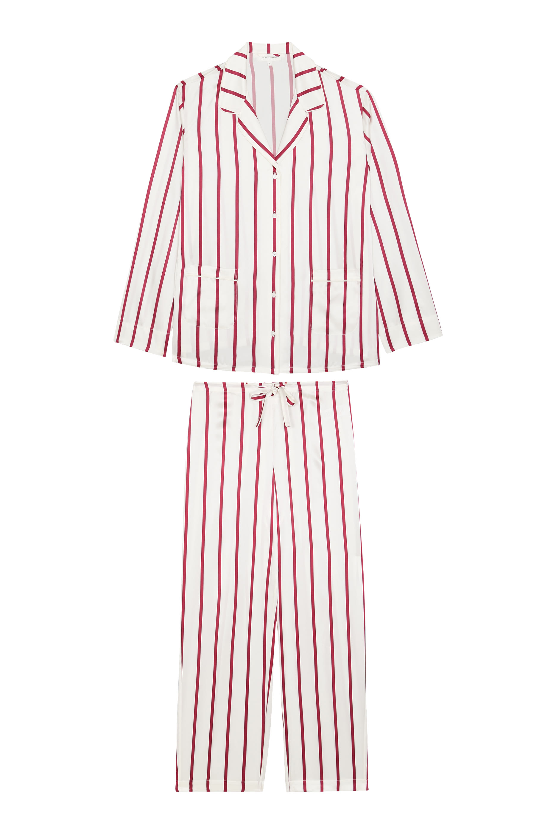  Silk Classic Stripe Pajama Set 